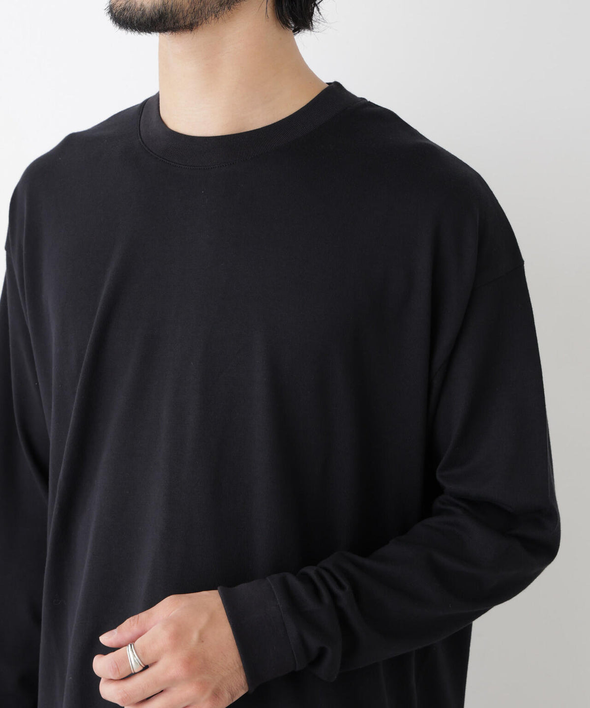 Anti Soaked(R) 汗染み防止 ビッグTシャツ 長袖