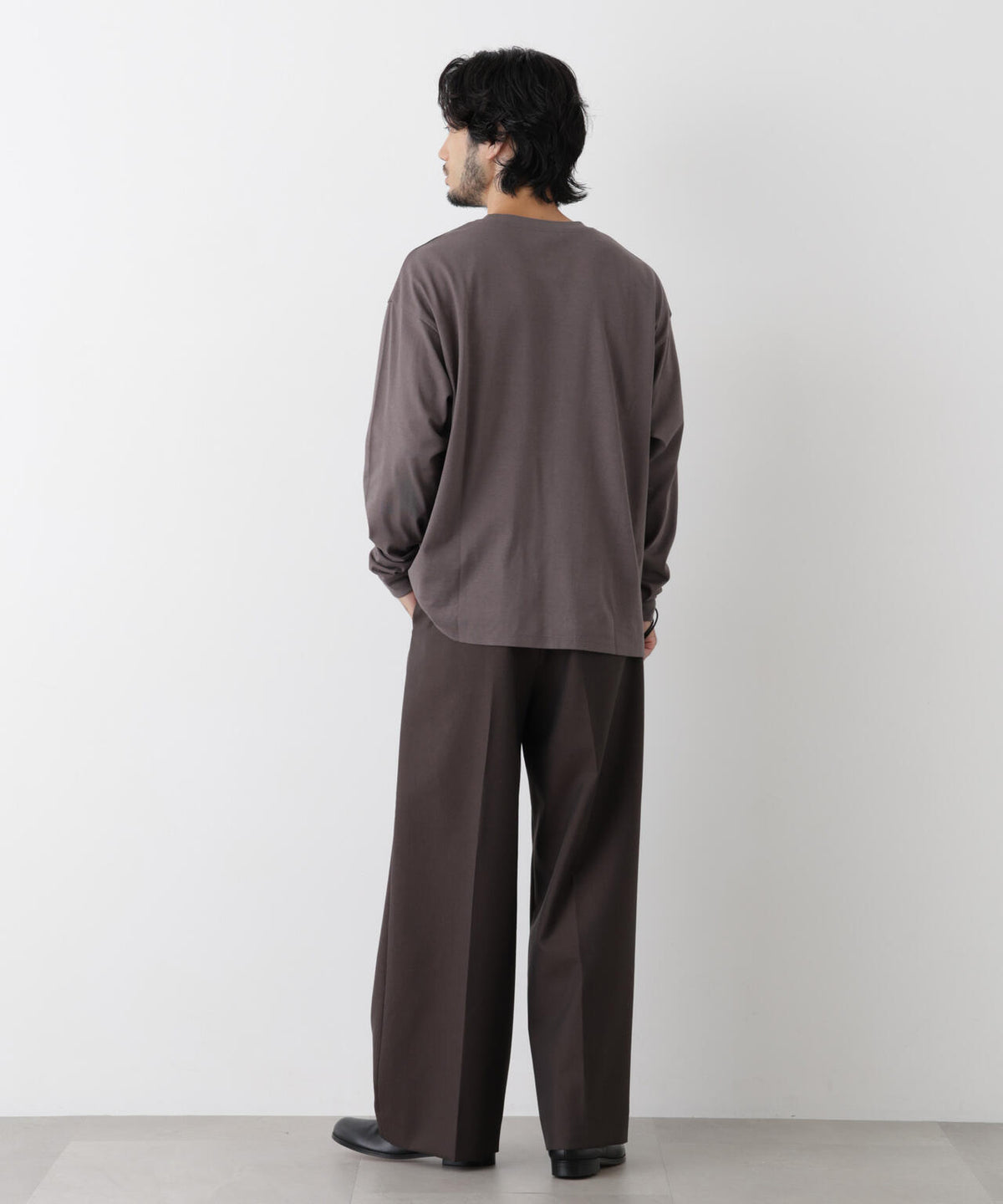 Anti Soaked(R) 汗染み防止 ビッグTシャツ 長袖