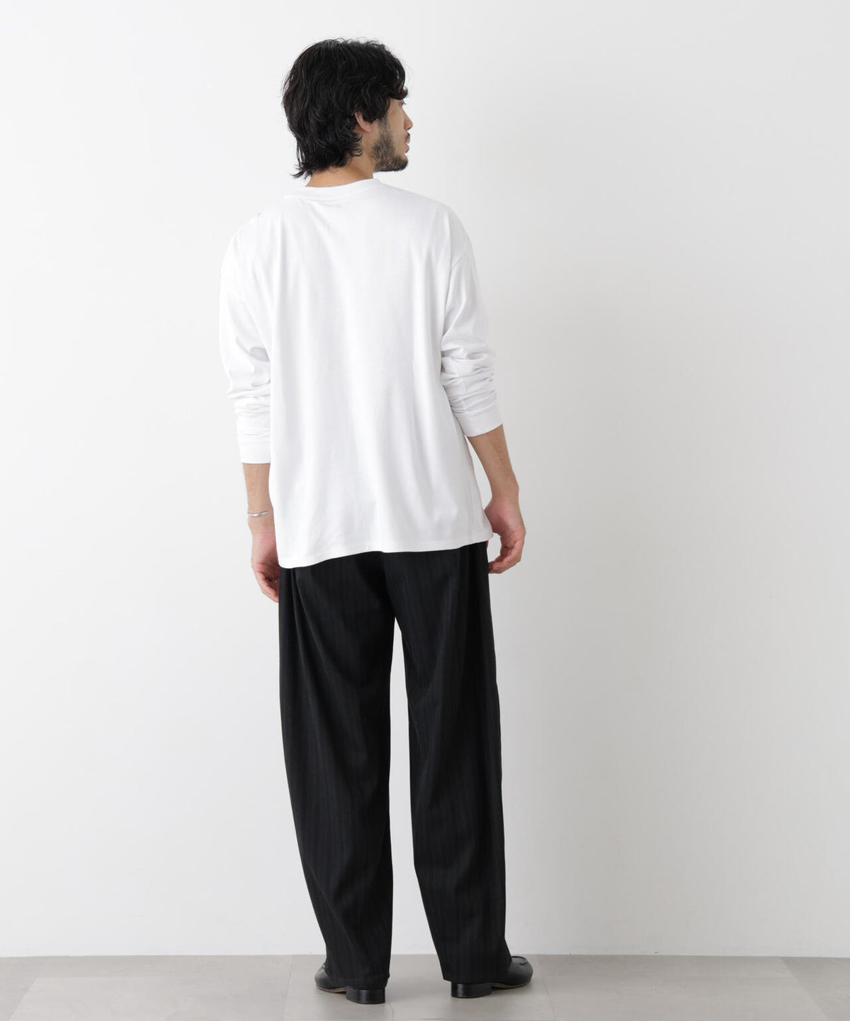 Anti Soaked(R) 汗染み防止 ビッグTシャツ 長袖