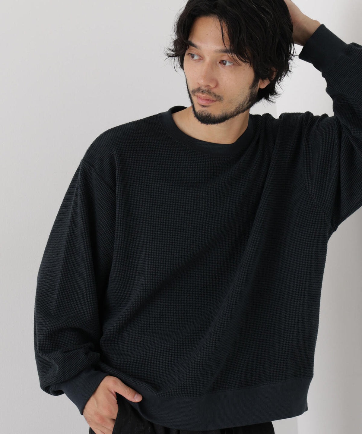 181cm B:75 W:73 H:90 着用サイズ:L