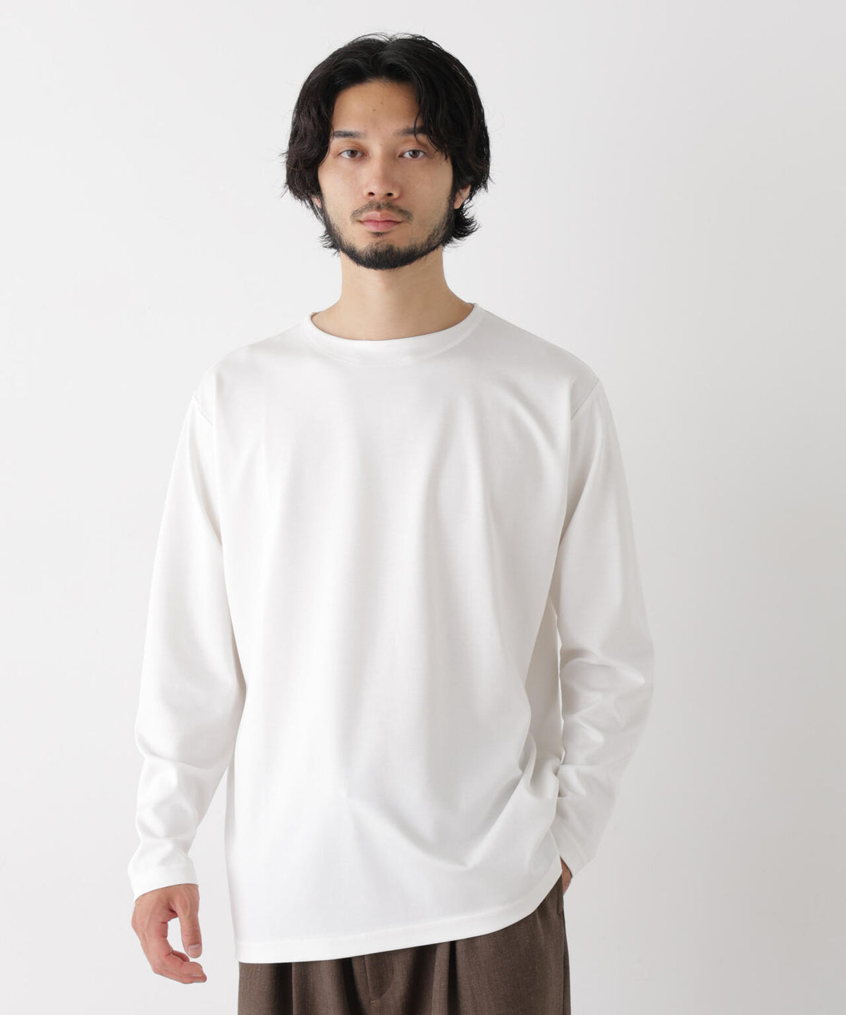 181cm B:75 W:73 H:90 着用サイズ:L