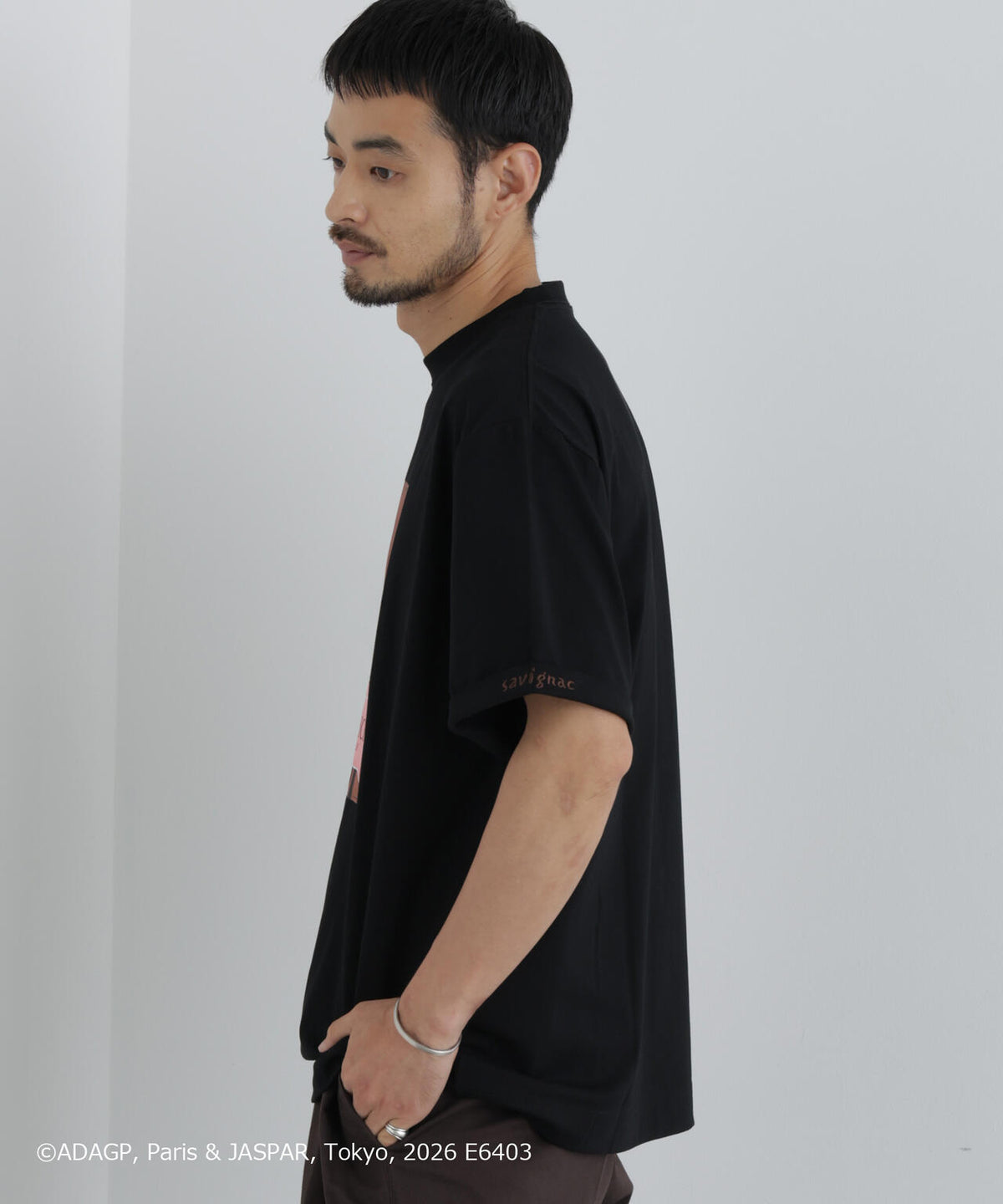 「OtoNANO」×SAVIGNAC プリントTシャツ