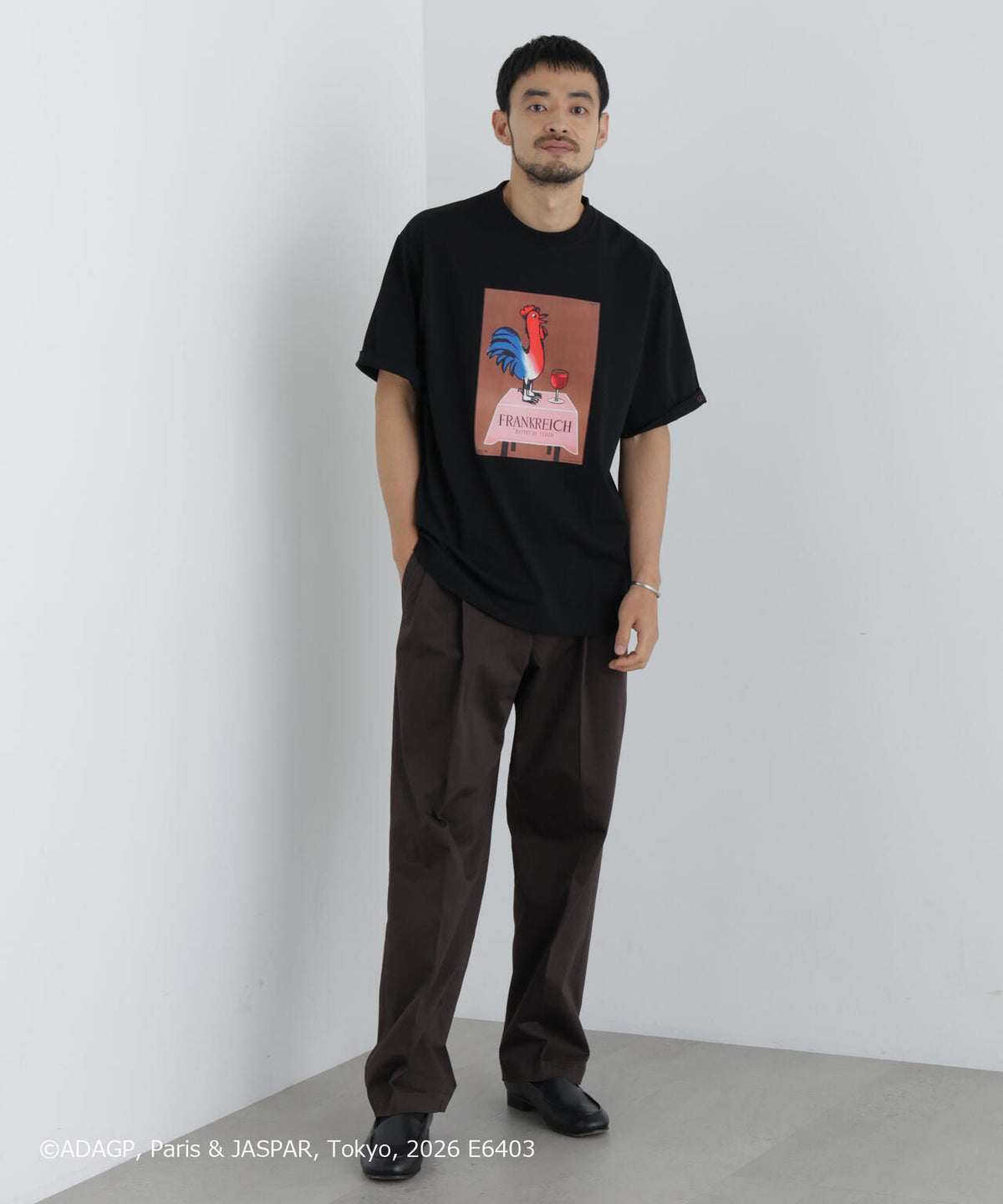 「OtoNANO」×SAVIGNAC プリントTシャツ