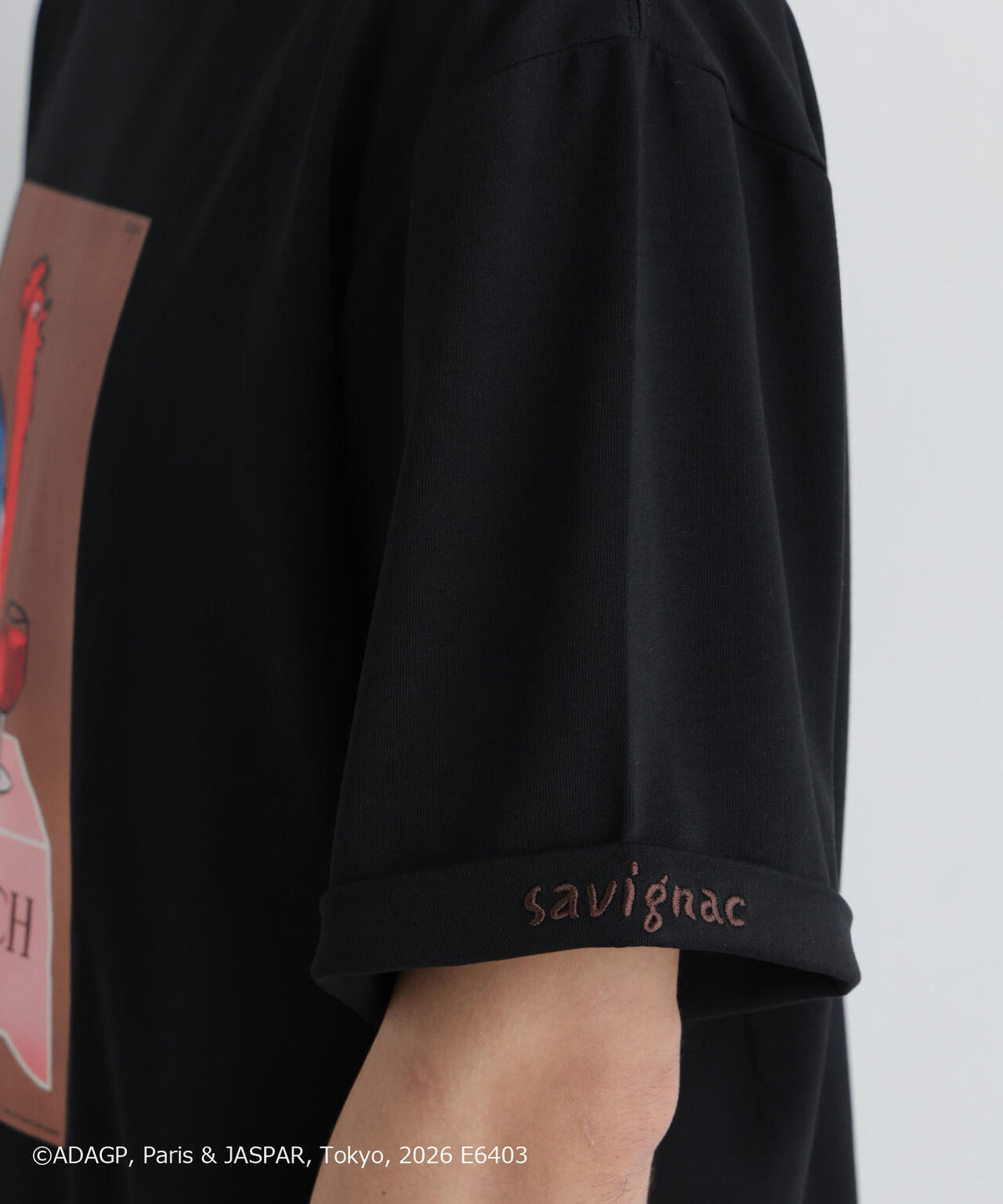 「OtoNANO」×SAVIGNAC プリントTシャツ