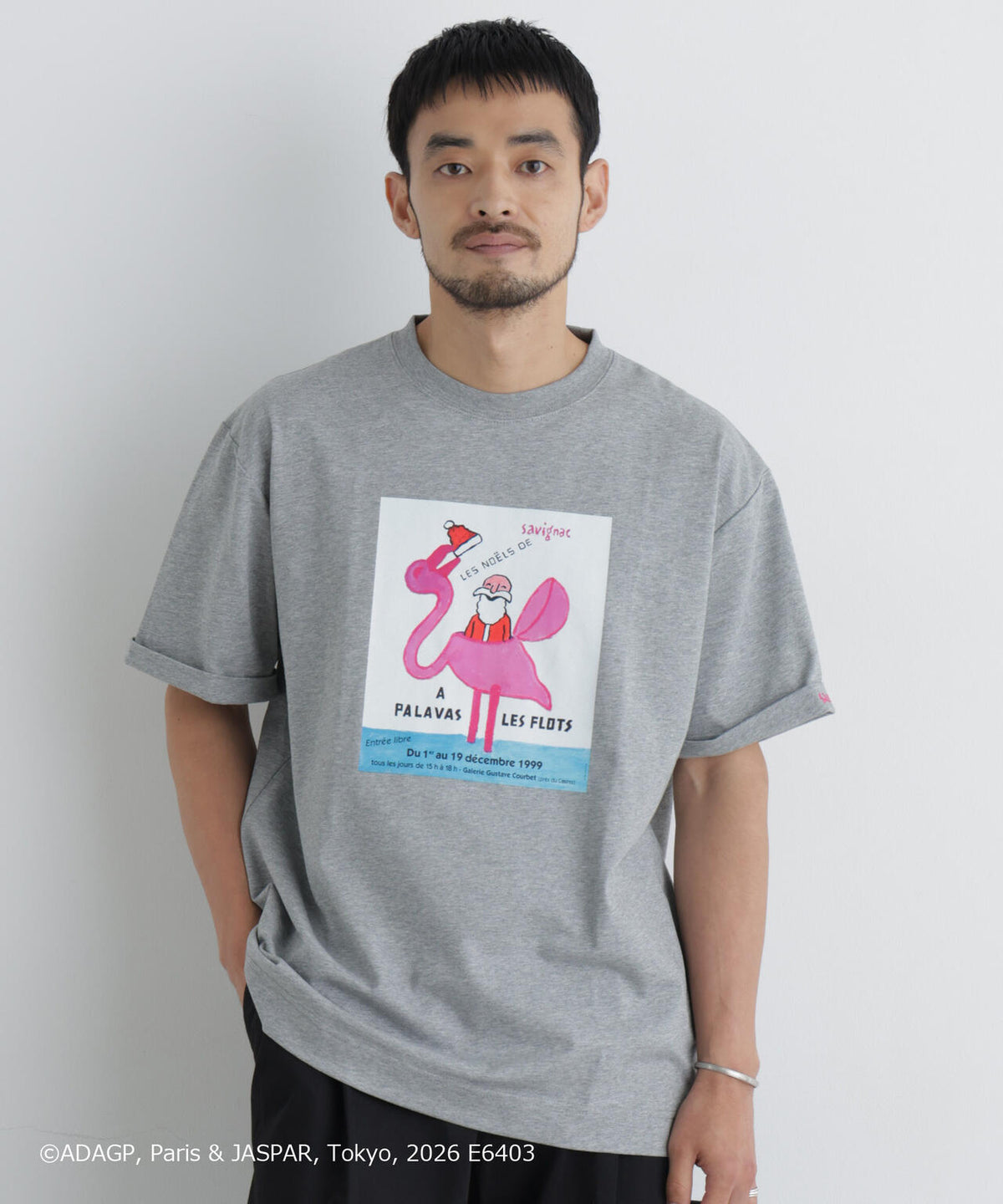 「OtoNANO」×SAVIGNAC プリントTシャツ