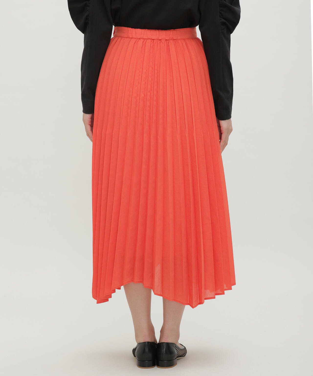 LB.03/ドライシアーイレヘムプリーツスカート