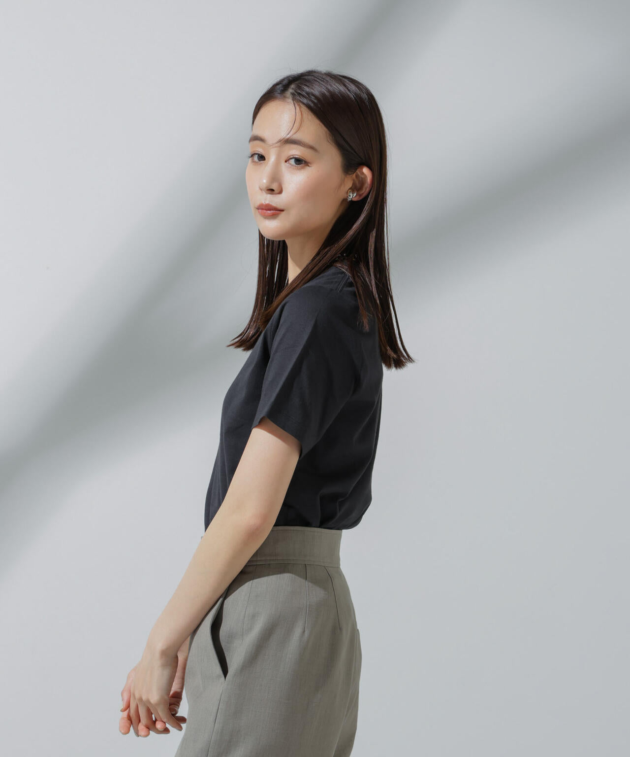 Anti Soaked(R) 汗染み防止 クルーネックTシャツ