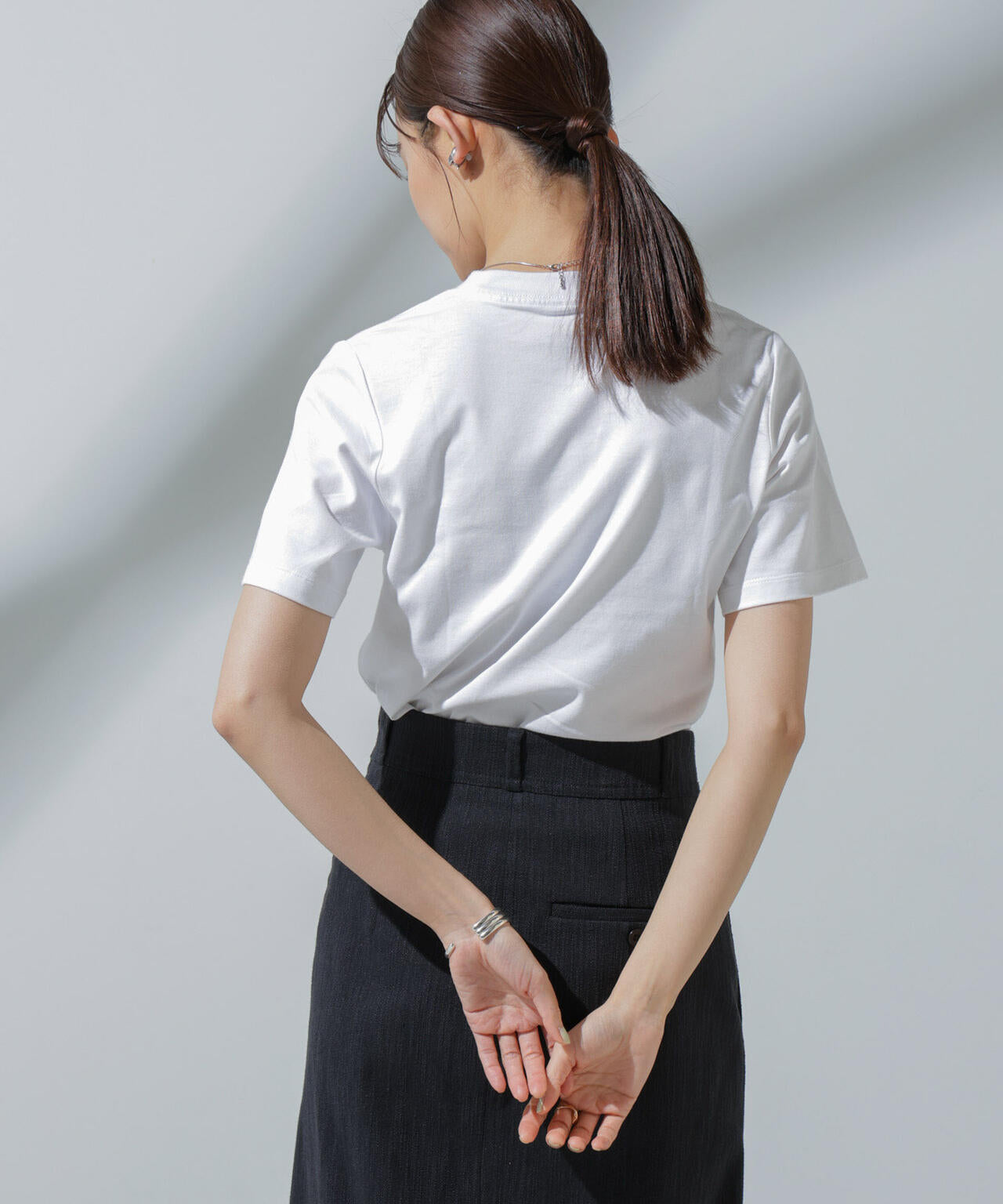 Anti Soaked(R) 汗染み防止 クルーネックTシャツ