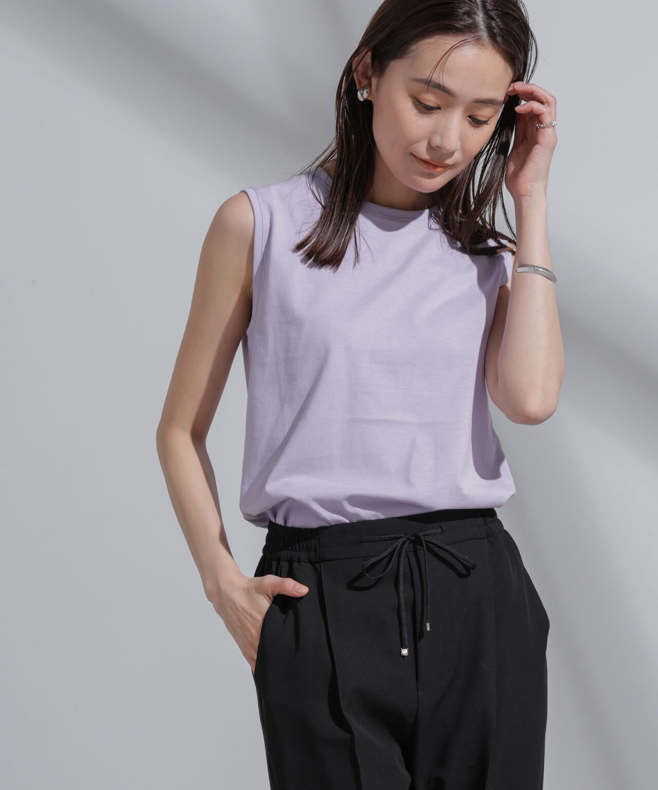 Anti Soaked(R) 汗染み防止 カラフルノースリTシャツ