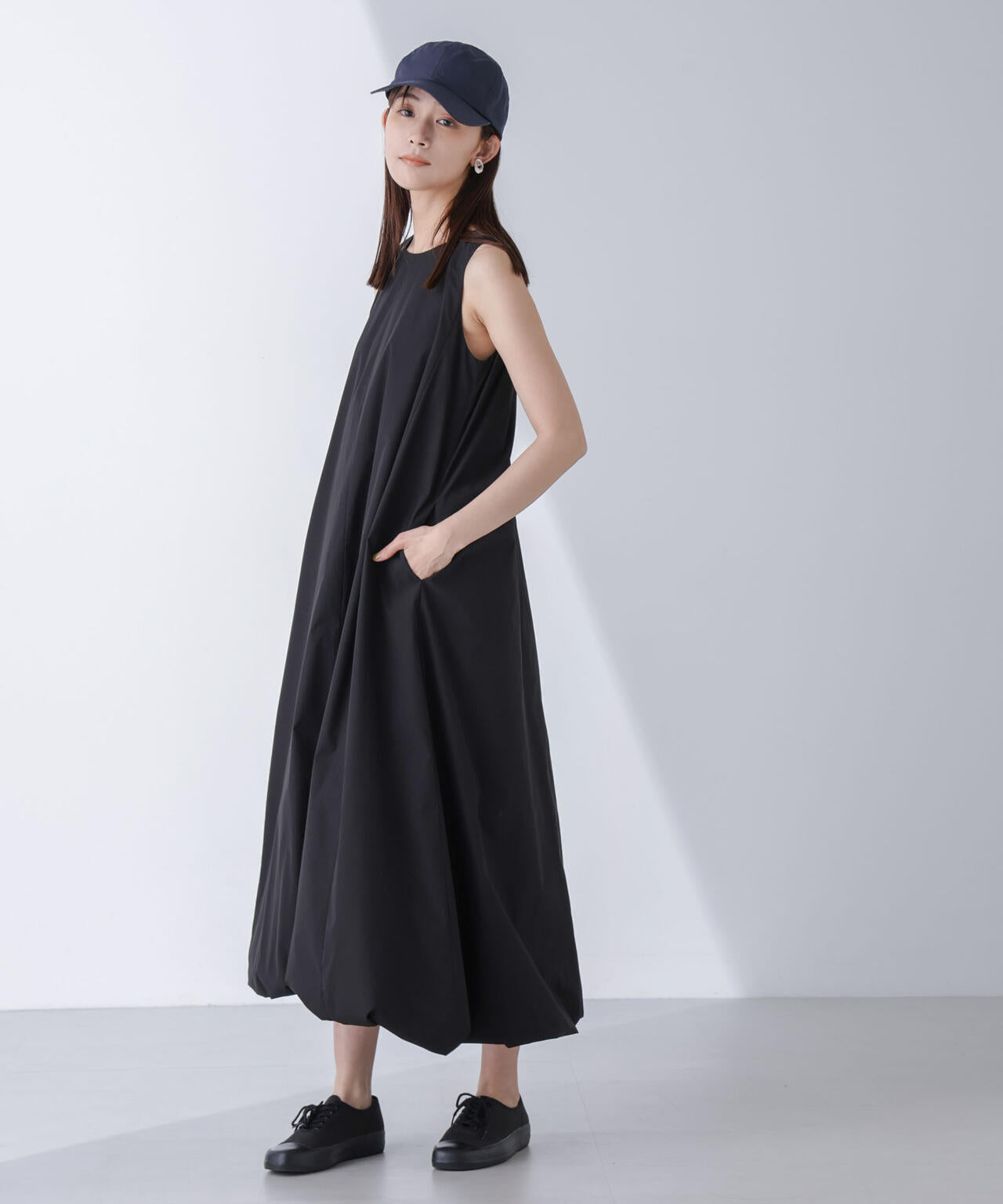 At PARK&DAILYWEAR/ノースリバルーンワンピース