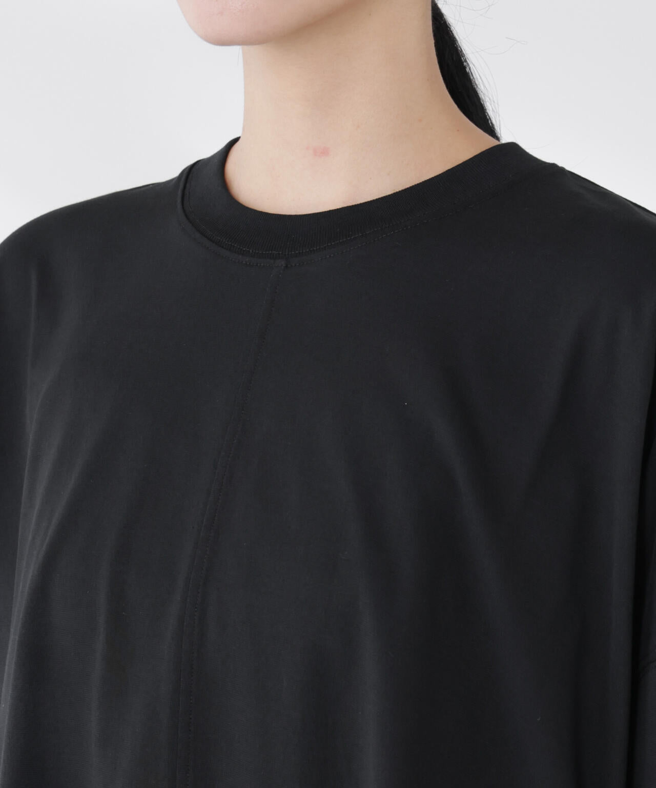 NANOFINE強撚コットンワイドTシャツ