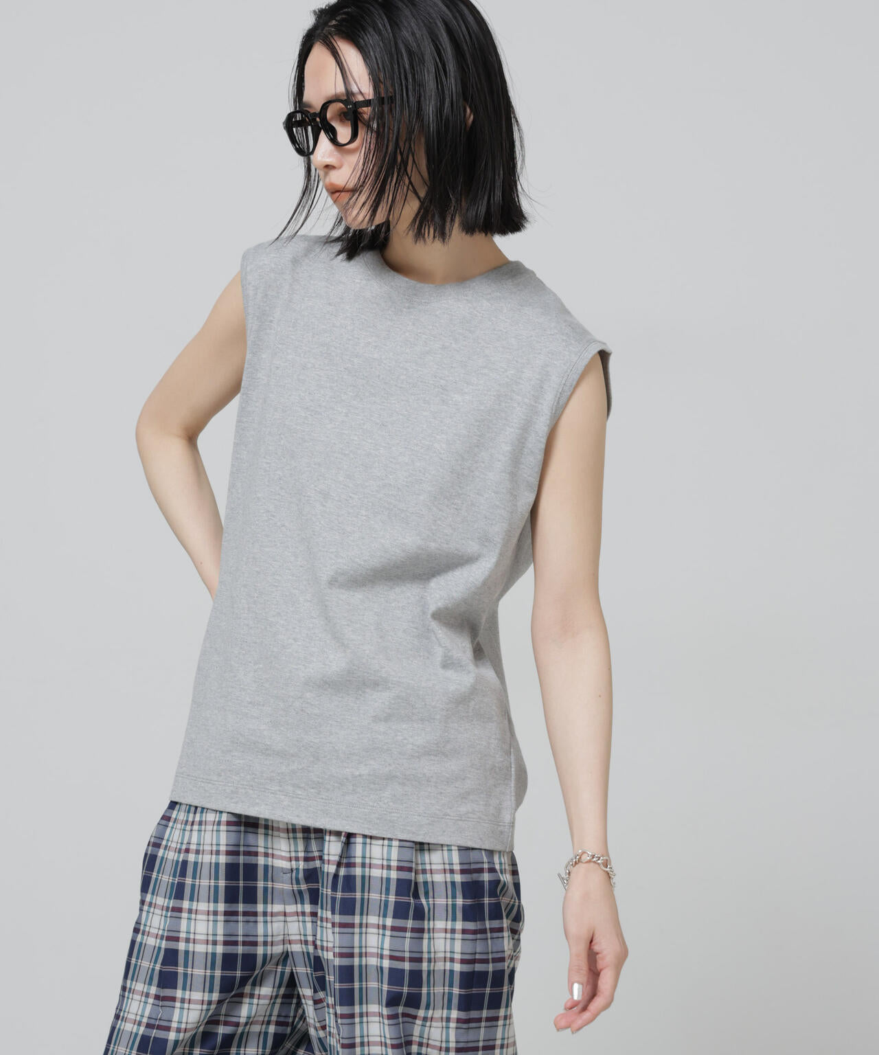 Anti Soaked(R) 汗染み防止ノースリーブTシャツ