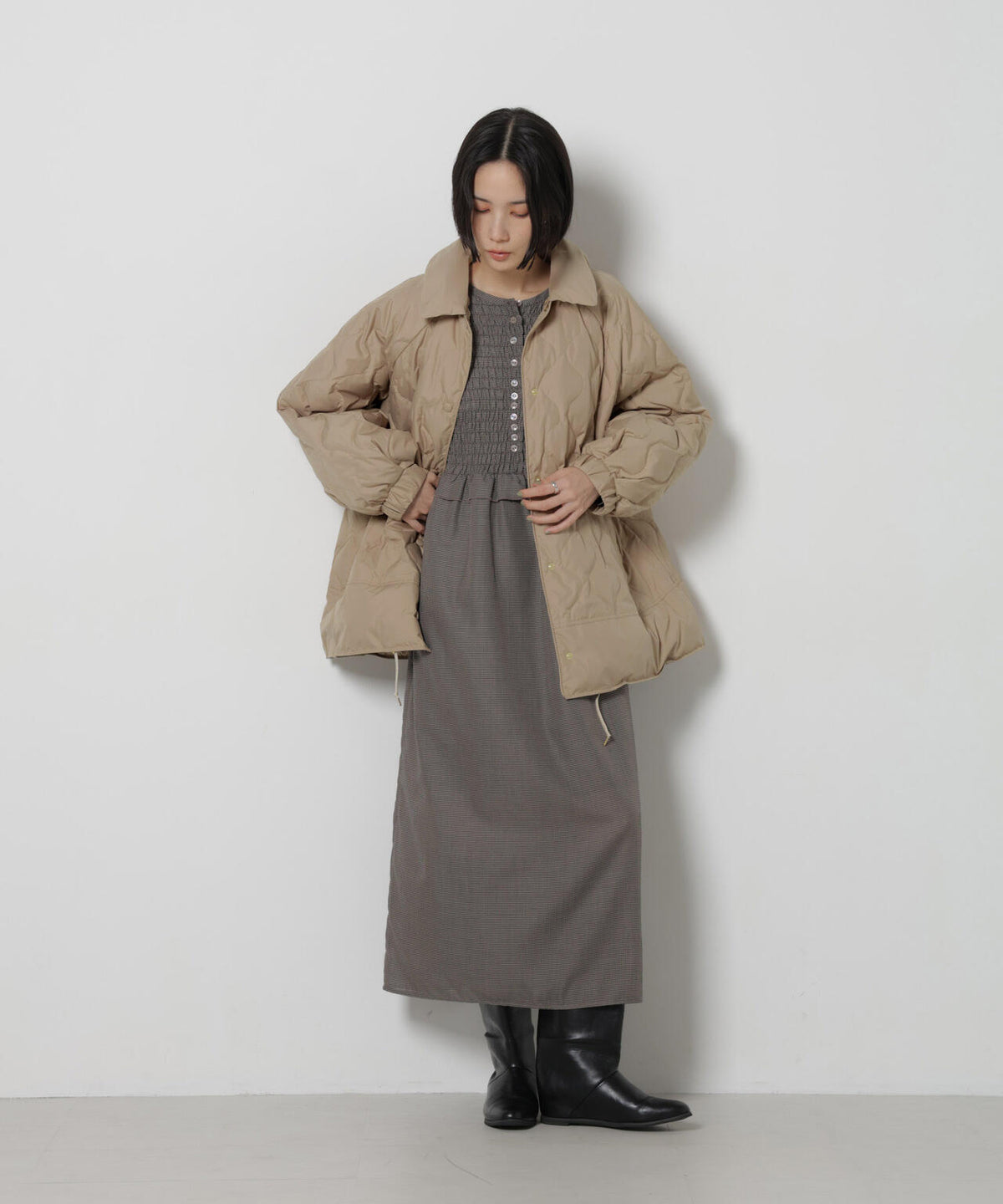 「My西川ダウン(R)」2WAYカラーキルティングダウン