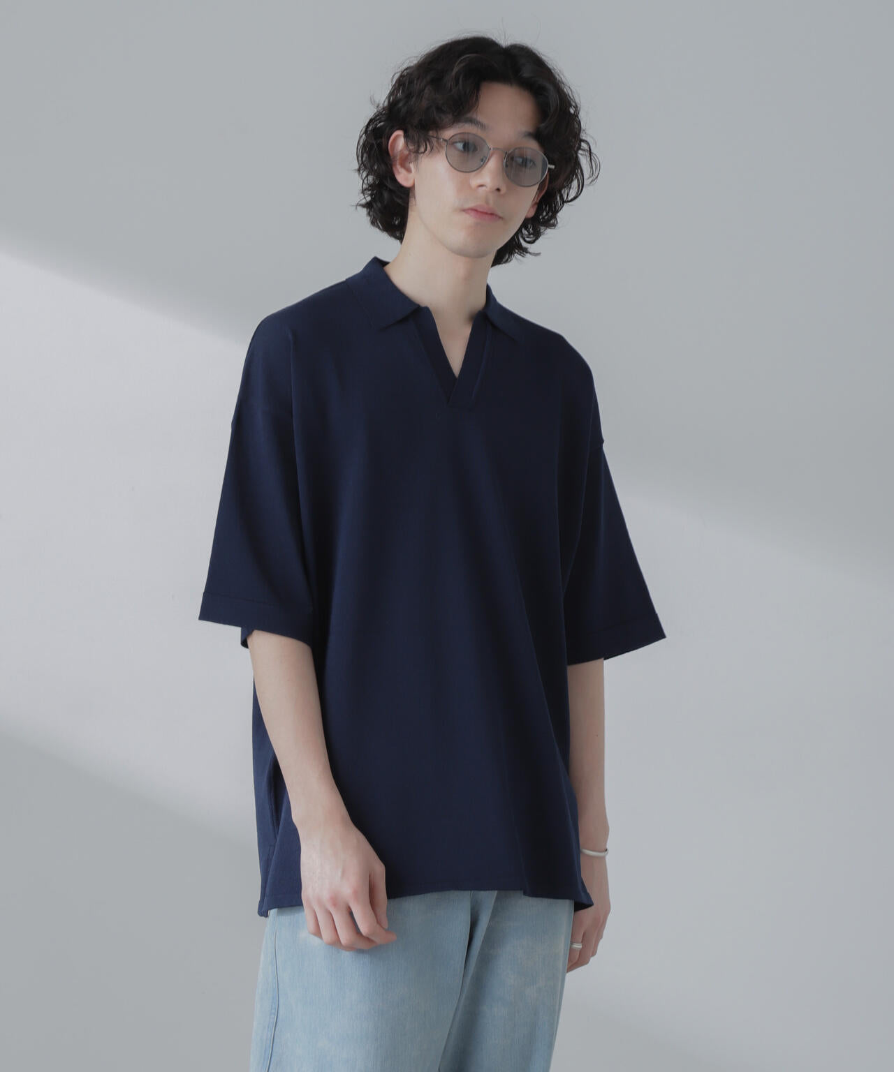 リラックススキッパーポロシャツ 半袖