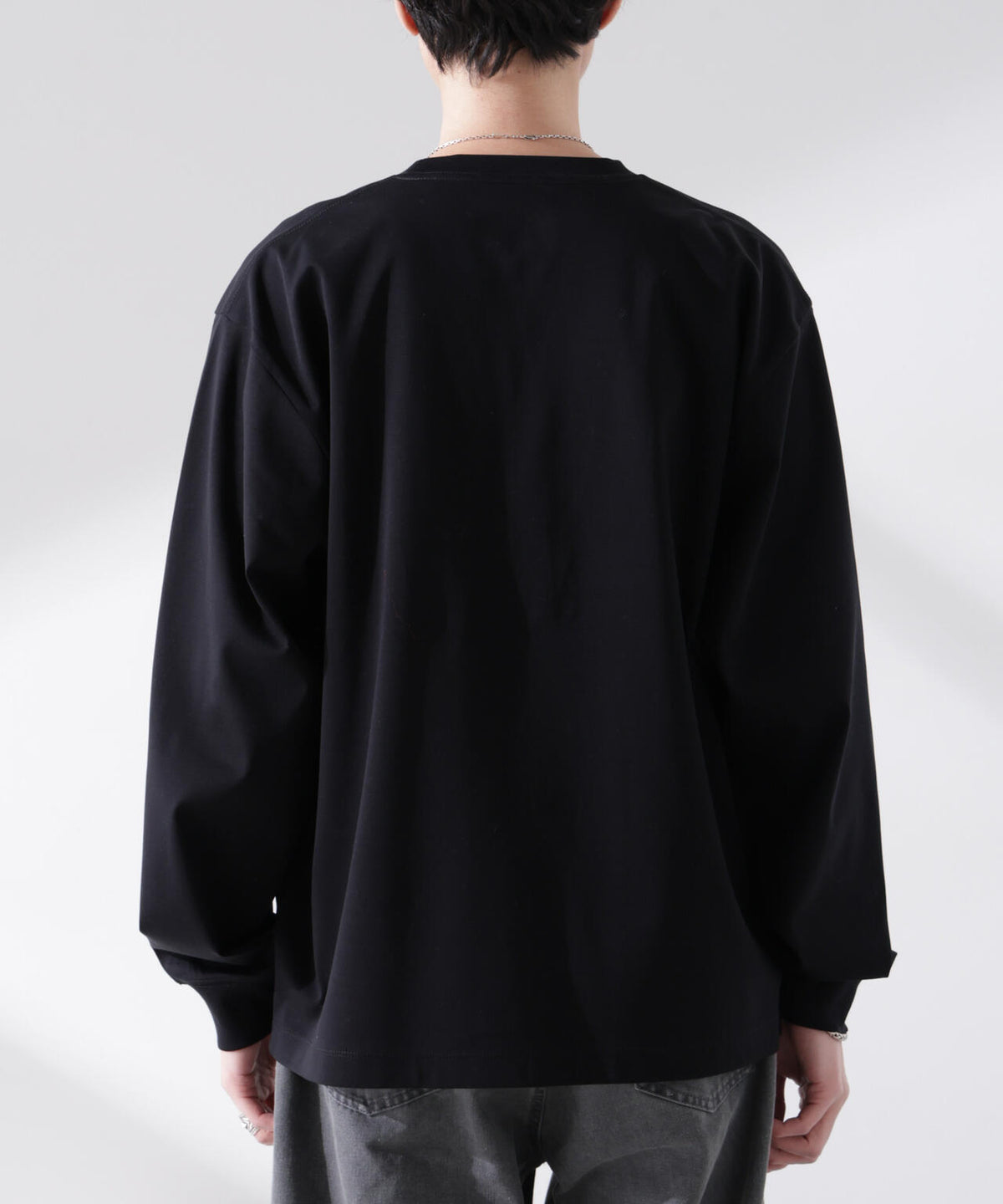 アンチスメル BIG クルーネックTシャツ 長袖