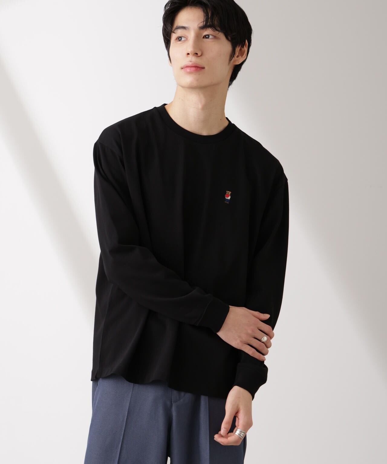 ナノベアTシャツ 長袖