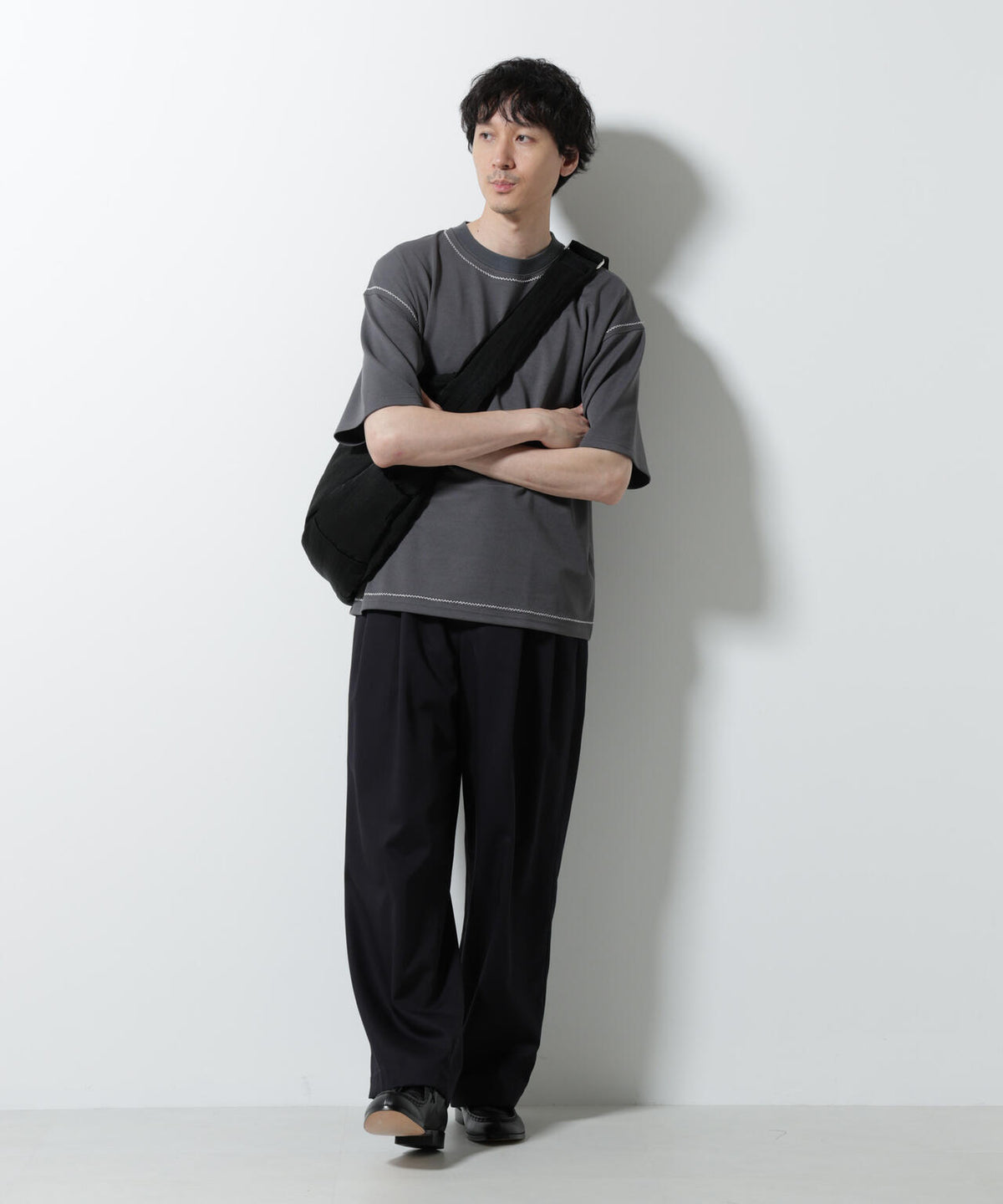 テクニックステッチTシャツ 半袖