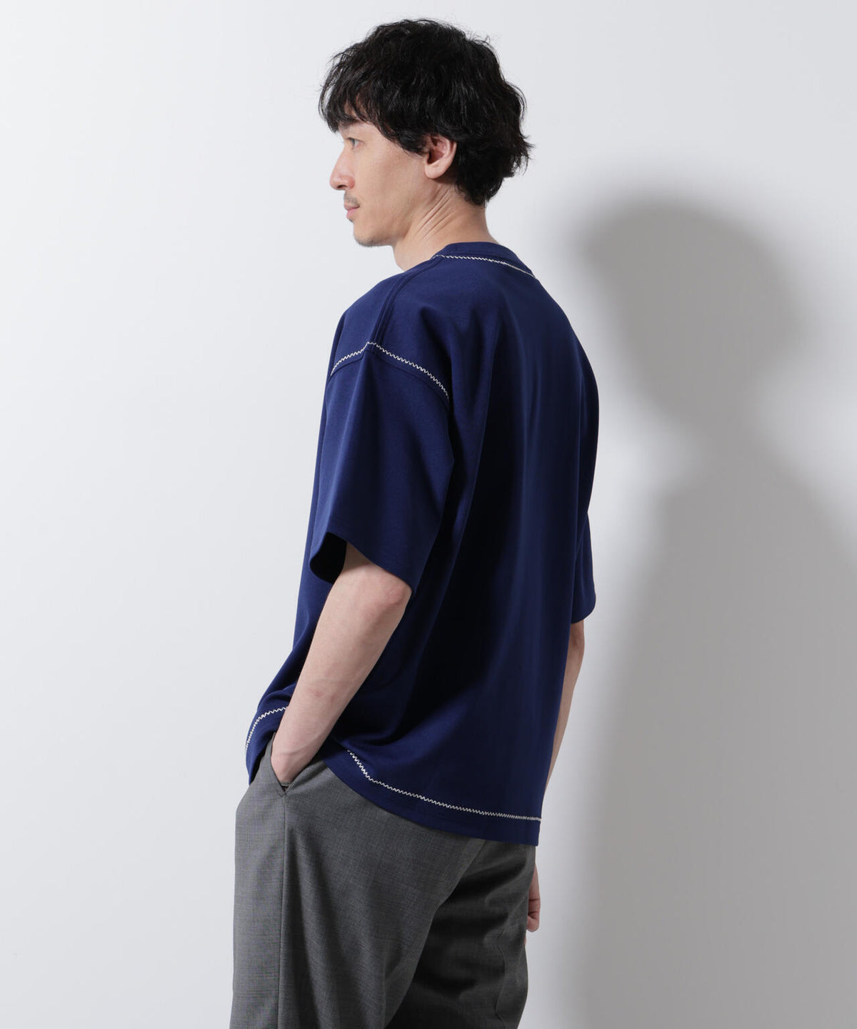 テクニックステッチTシャツ 半袖