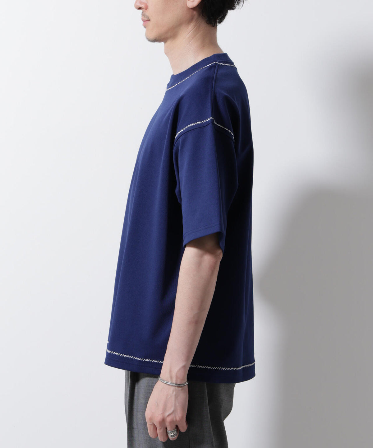 テクニックステッチTシャツ 半袖