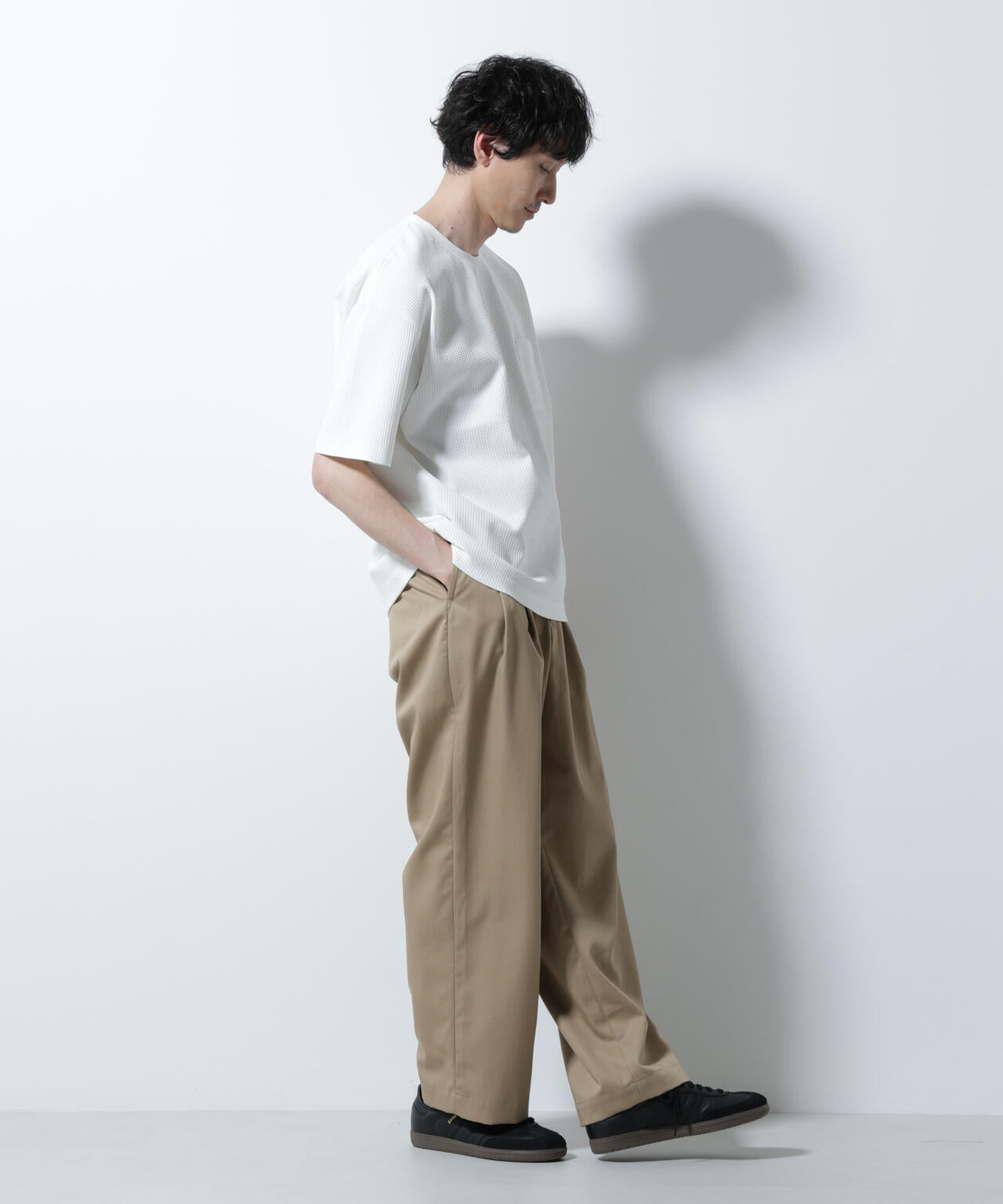 ドライソフトワッフルTシャツ 半袖