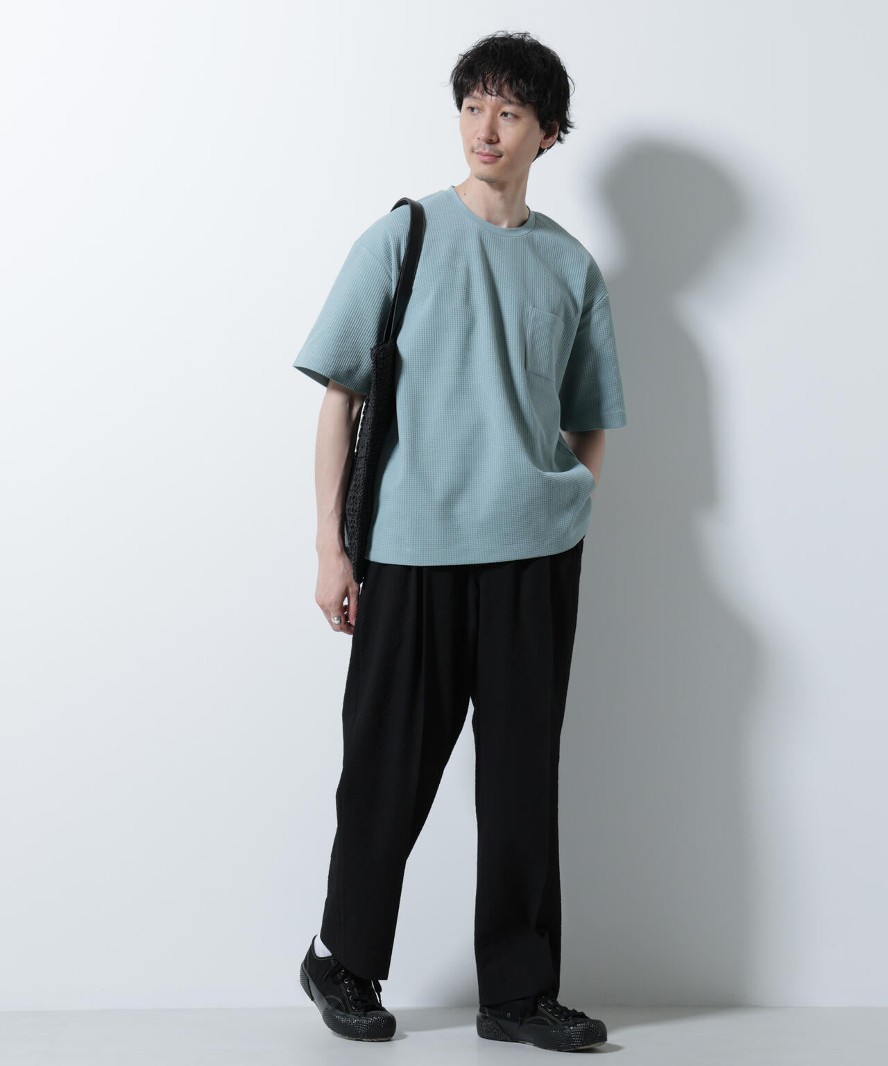 ドライソフトワッフルTシャツ 半袖