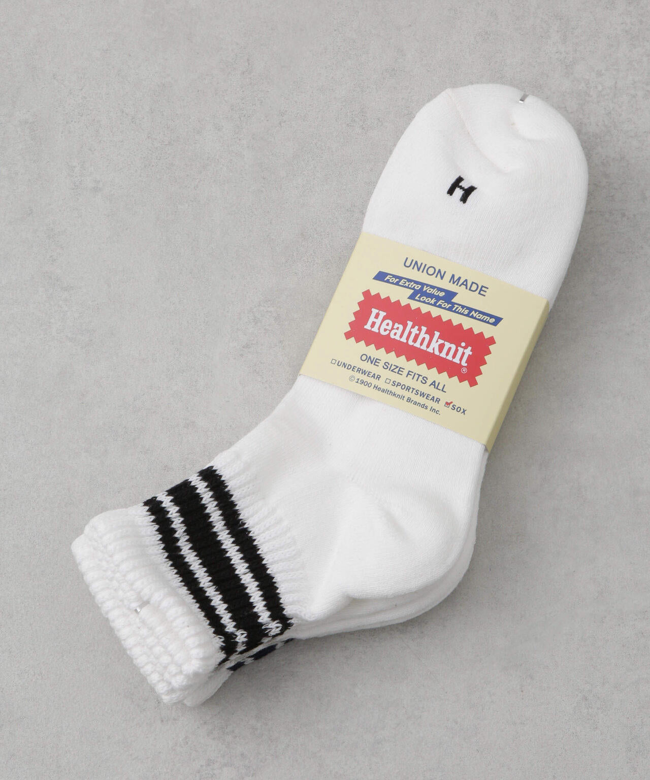 Healthknit/3本ライン ソックス アソート3足セット