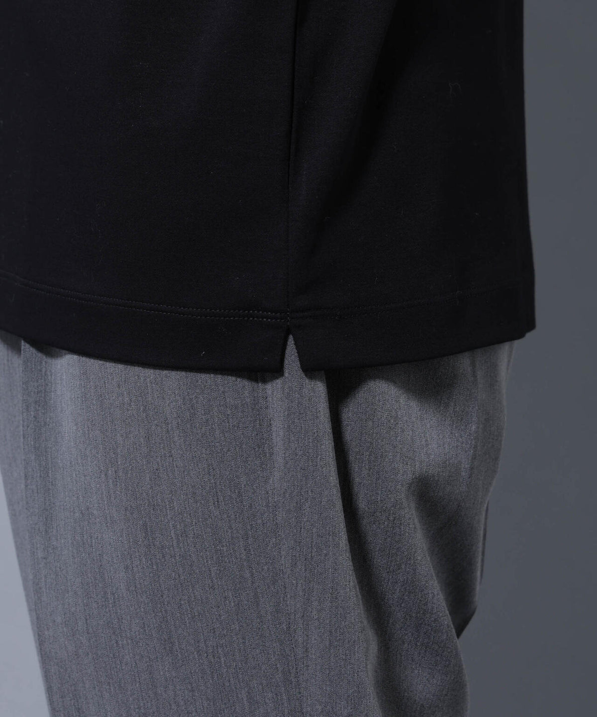 アンチスメルVネックTシャツ 長袖