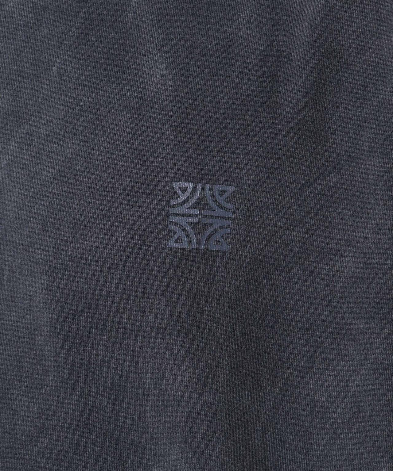 「A-C-Z」2トーンピグメントTシャツ 半袖
