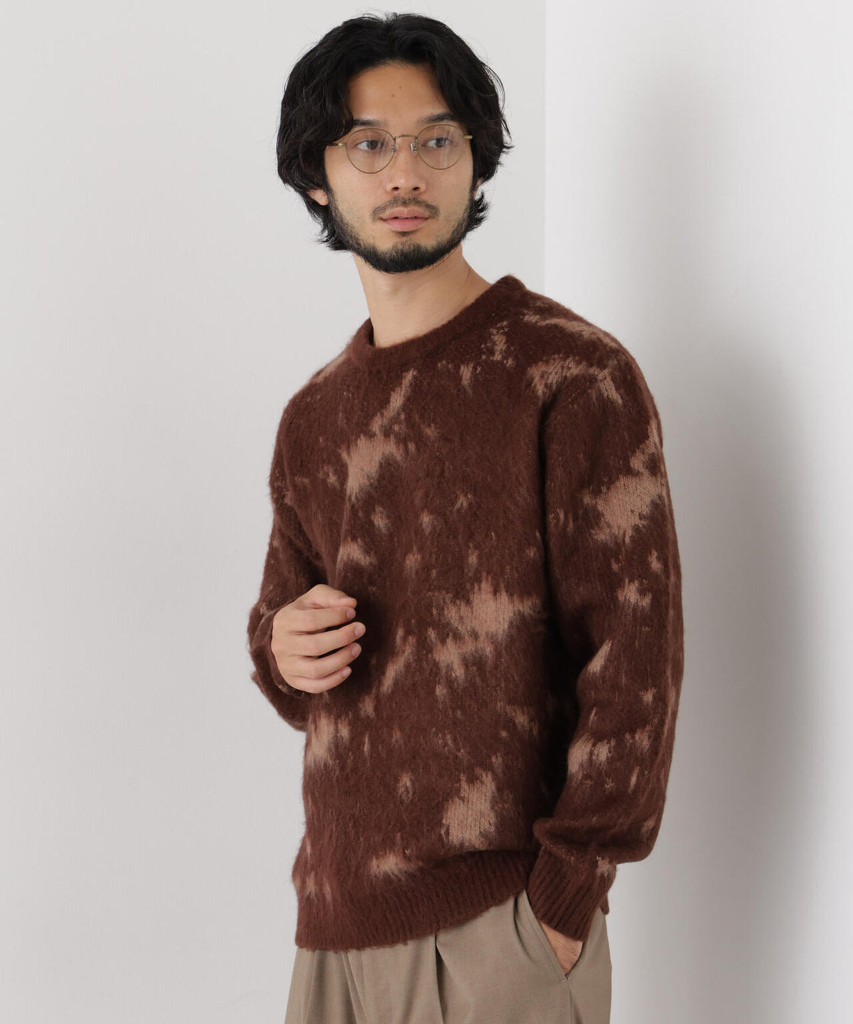 181cm B:75 W:73 H:90 着用サイズ:L