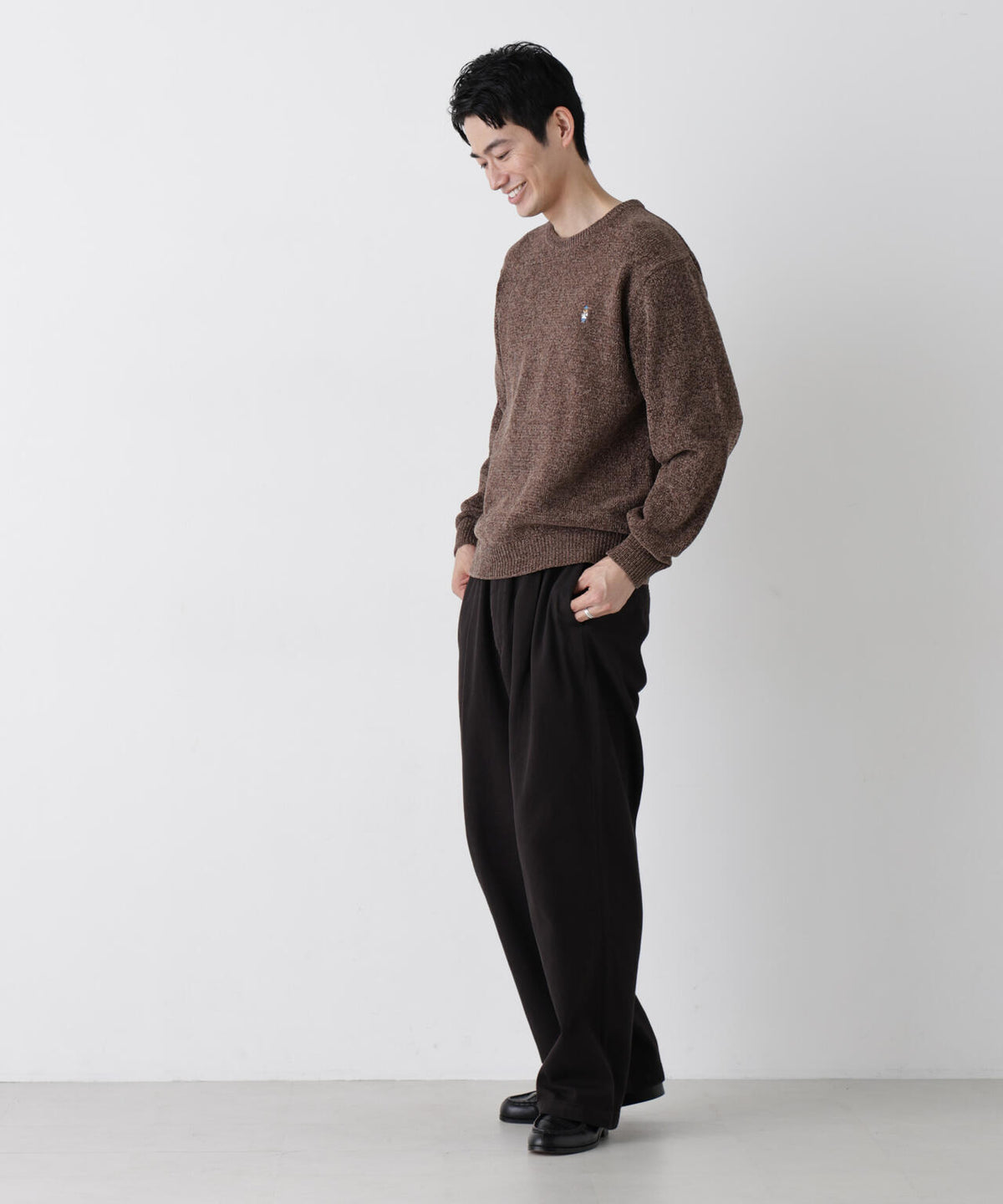 ナノベアモールニットプルオーバー 1