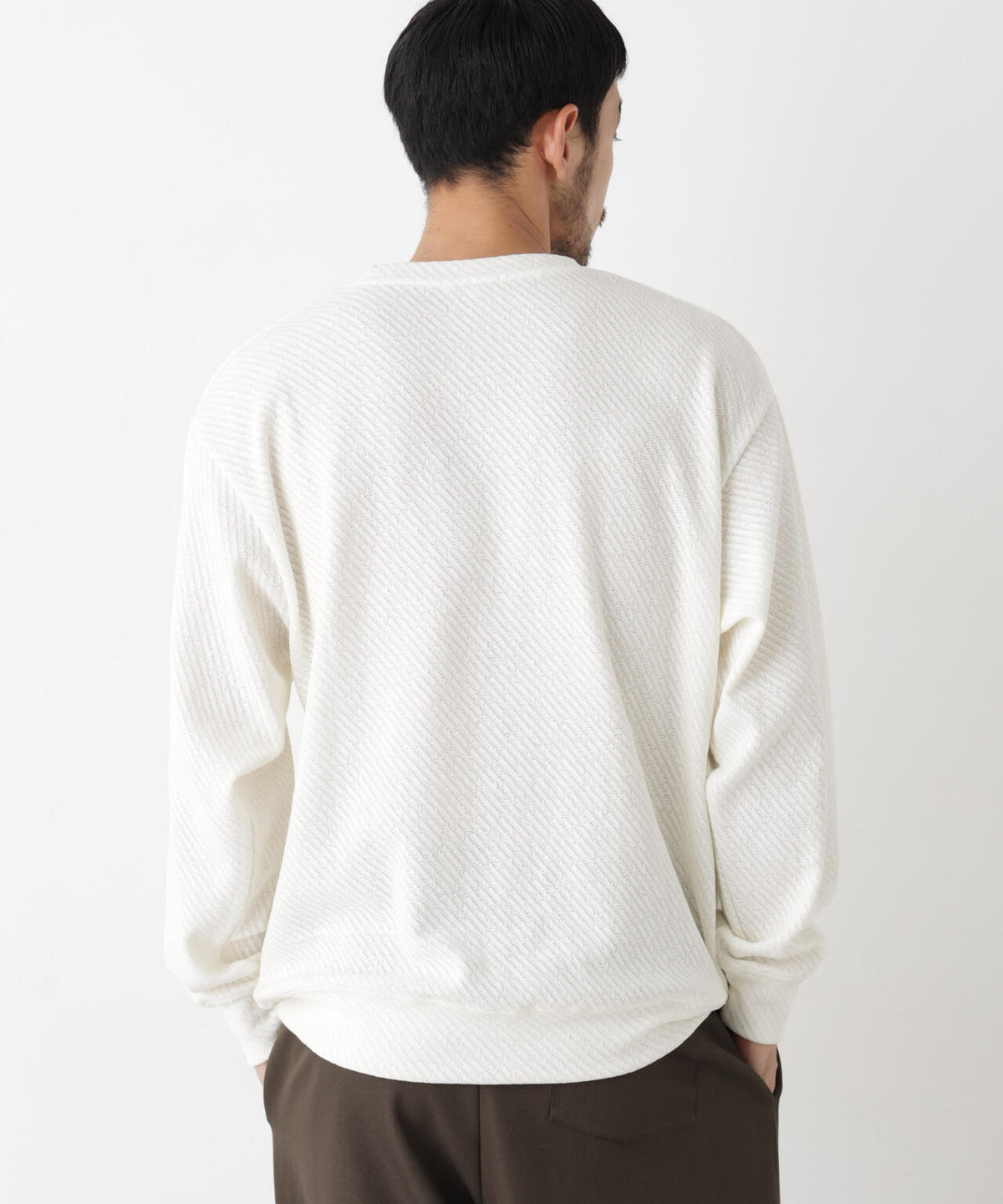 NORMANBROS モールカットプルオーバー 長袖