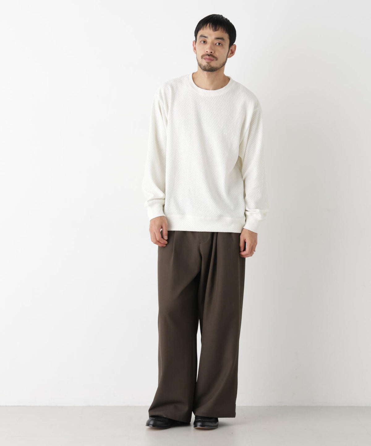 NORMANBROS モールカットプルオーバー 長袖