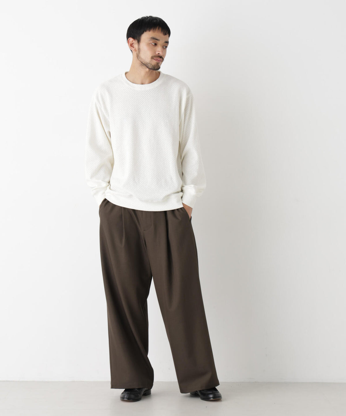 NORMANBROS モールカットプルオーバー 長袖
