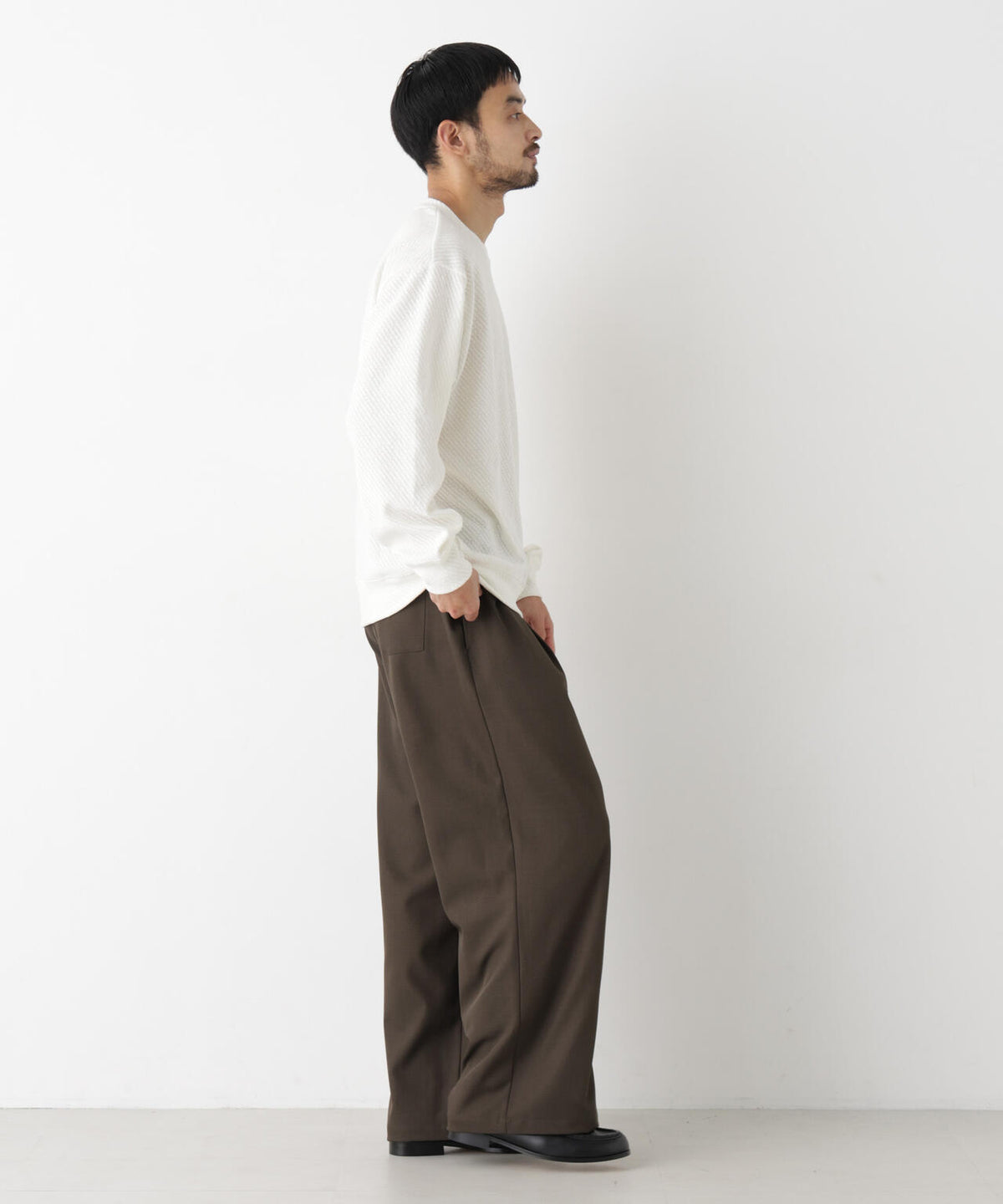 NORMANBROS モールカットプルオーバー 長袖