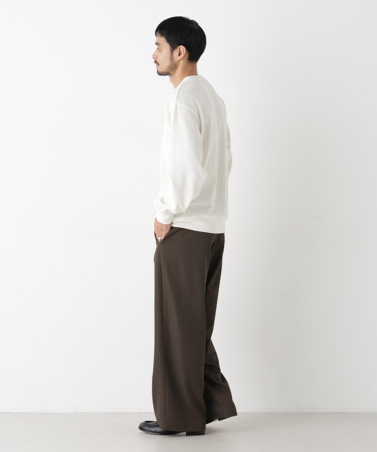 NORMANBROS モールカットプルオーバー 長袖