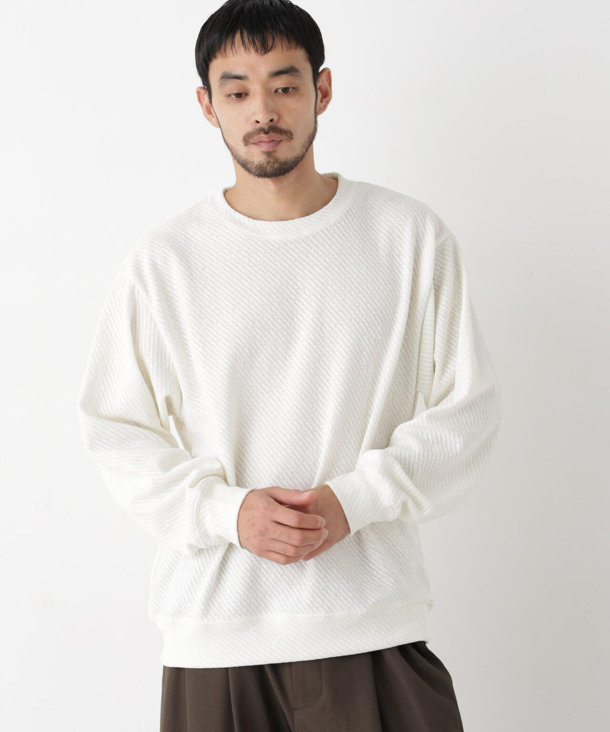 NORMANBROS モールカットプルオーバー 長袖