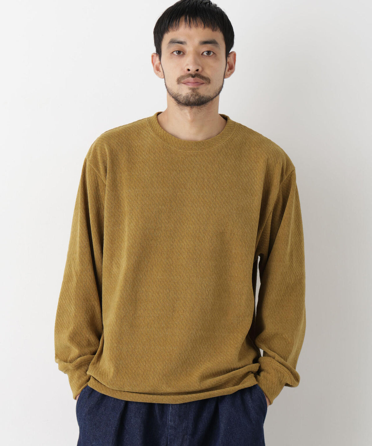 NORMANBROS モールカットプルオーバー 長袖