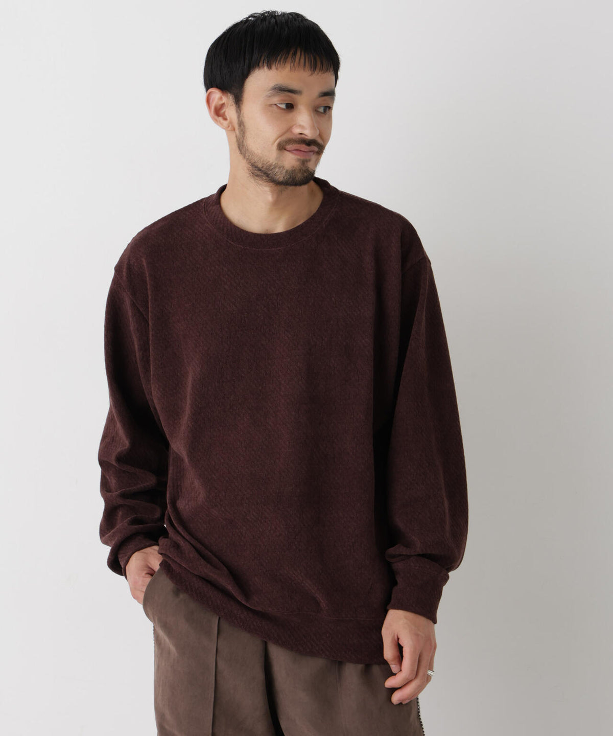 NORMANBROS モールカットプルオーバー 長袖