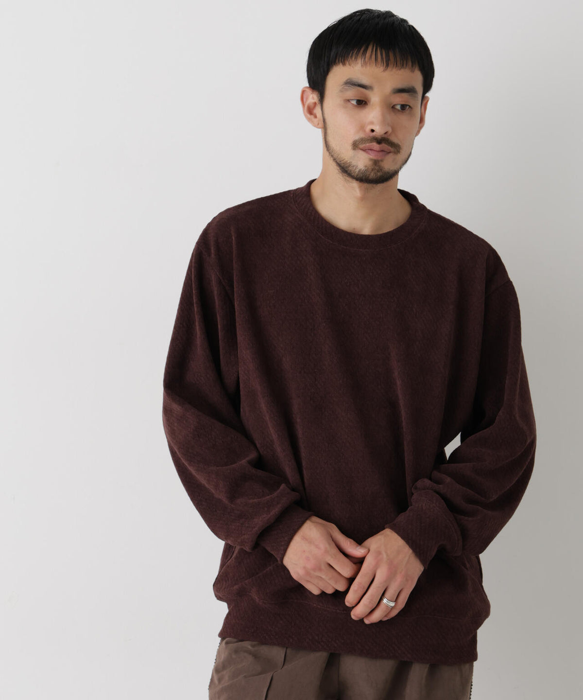 NORMANBROS モールカットプルオーバー 長袖