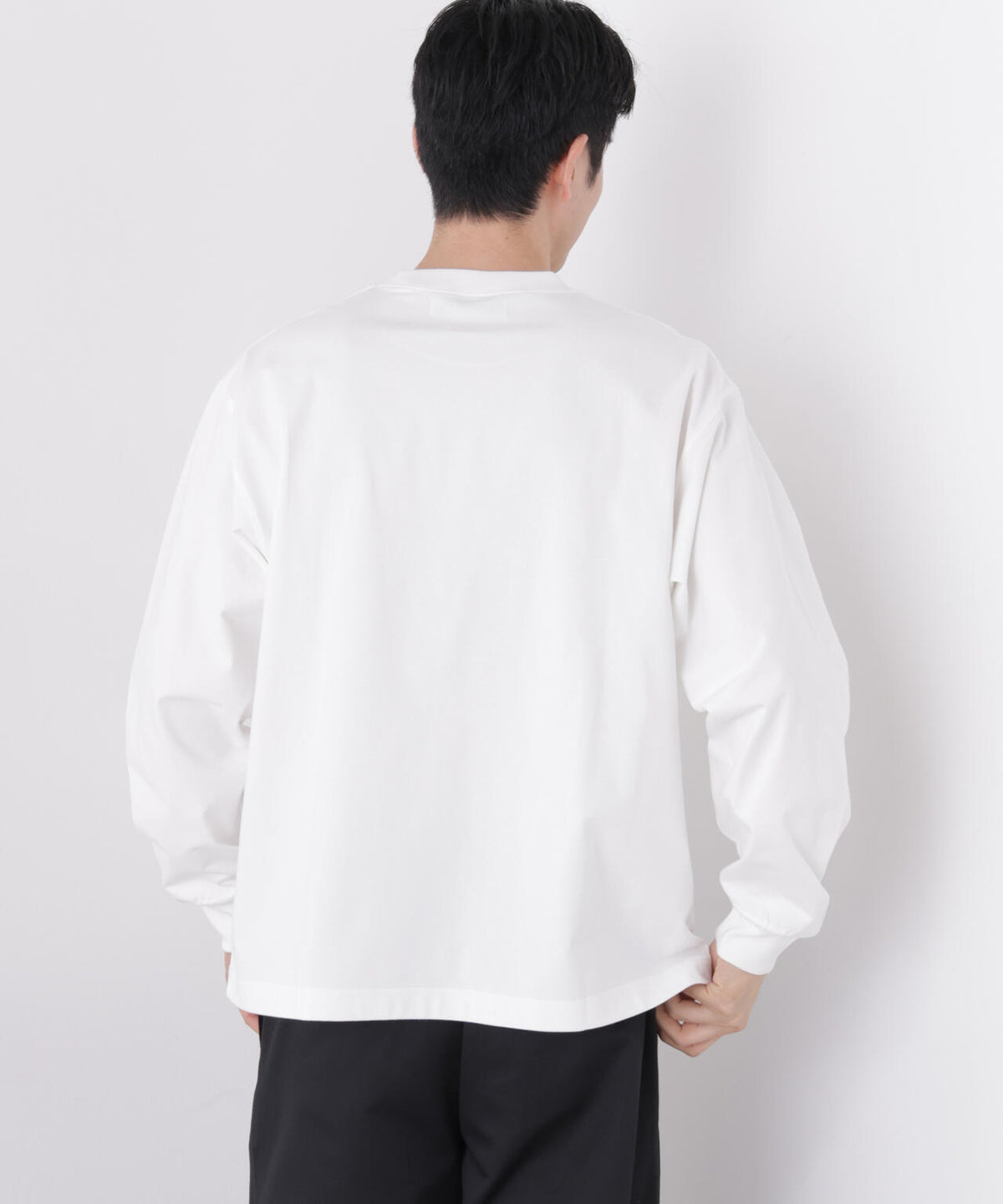 8ozビッグシルエットTシャツ 長袖