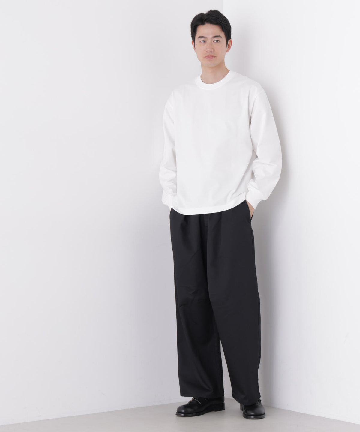 8ozビッグシルエットTシャツ 長袖