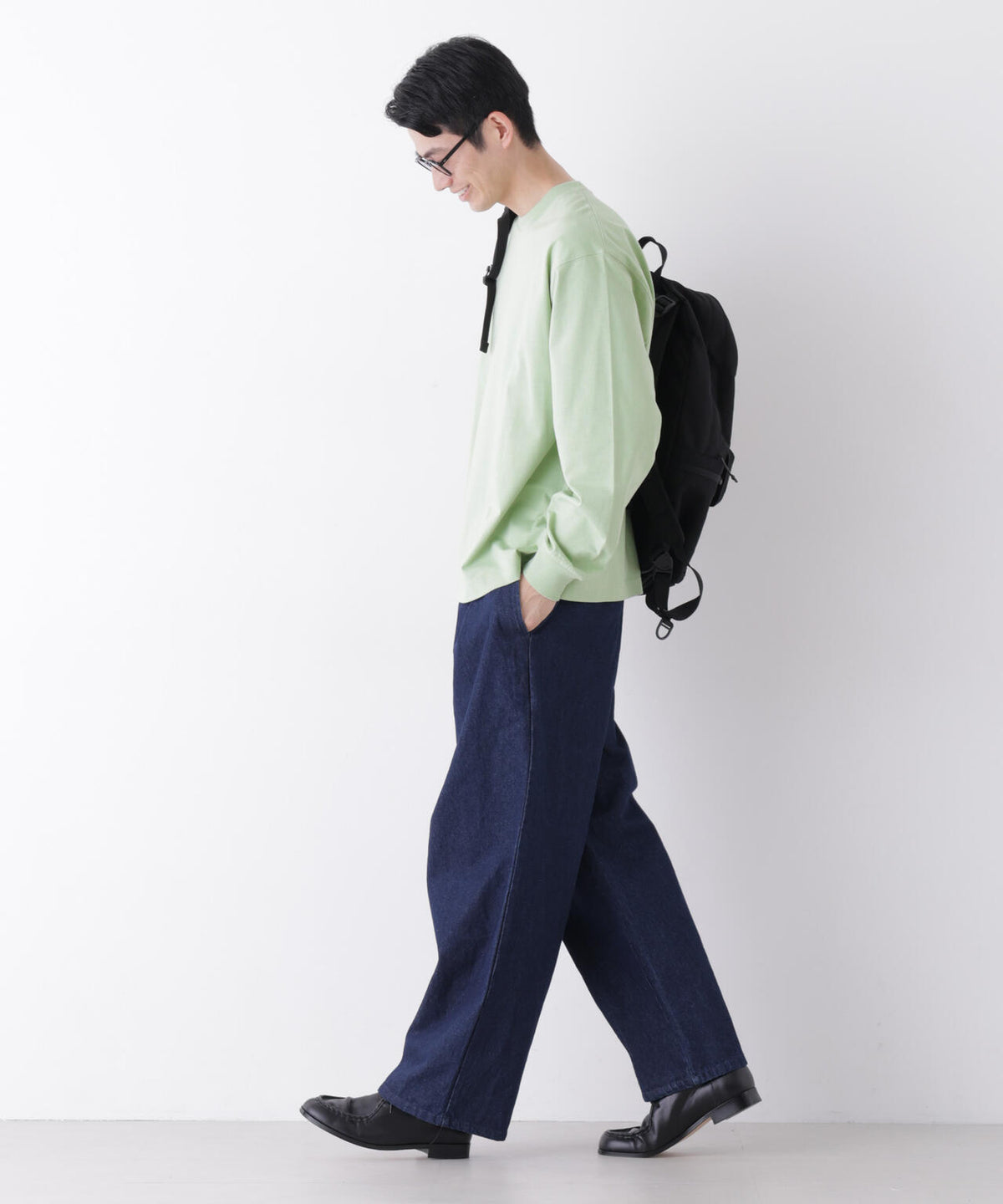 8ozビッグシルエットTシャツ 長袖