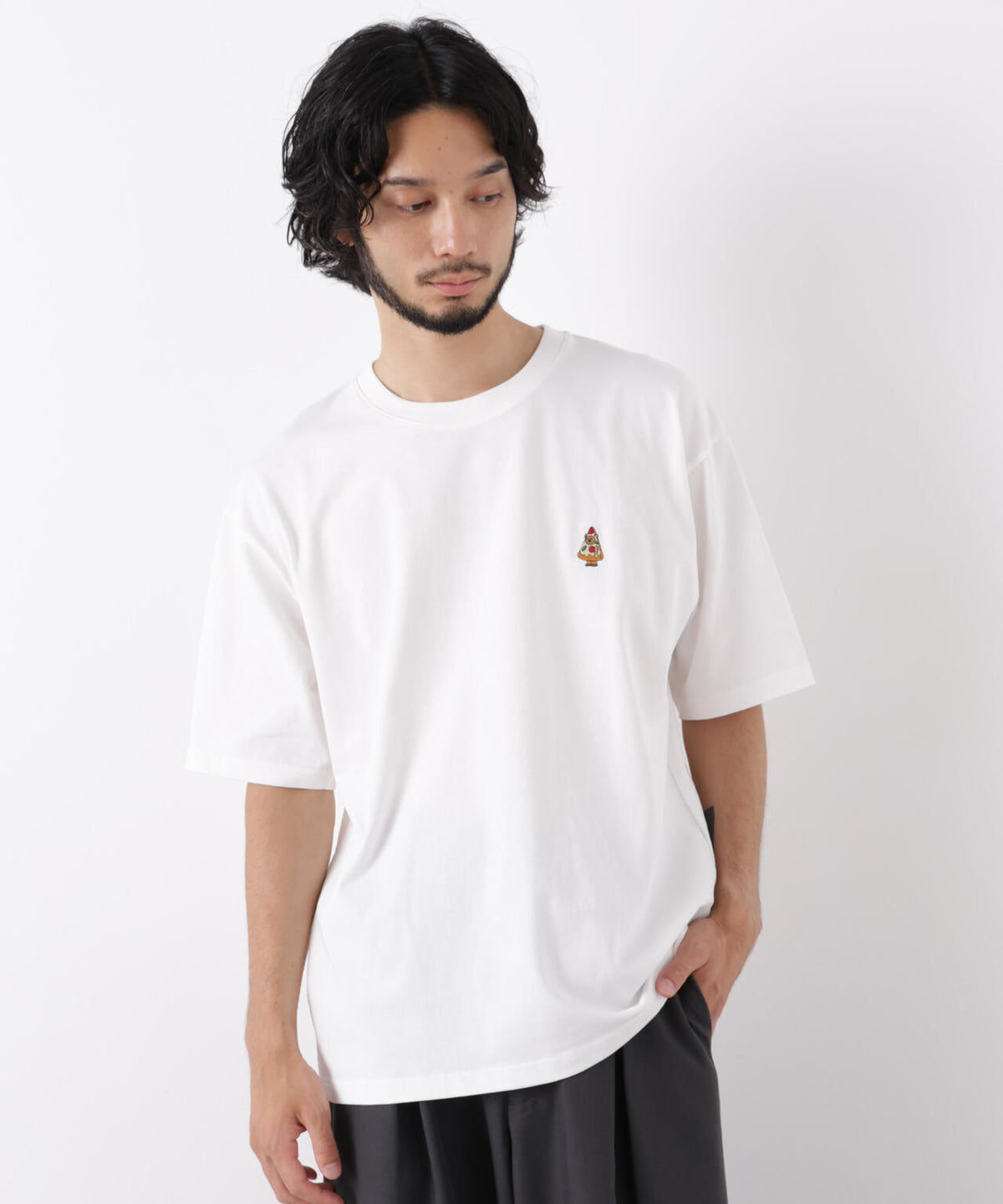 ナノベアTシャツ 半袖 フードスタンド