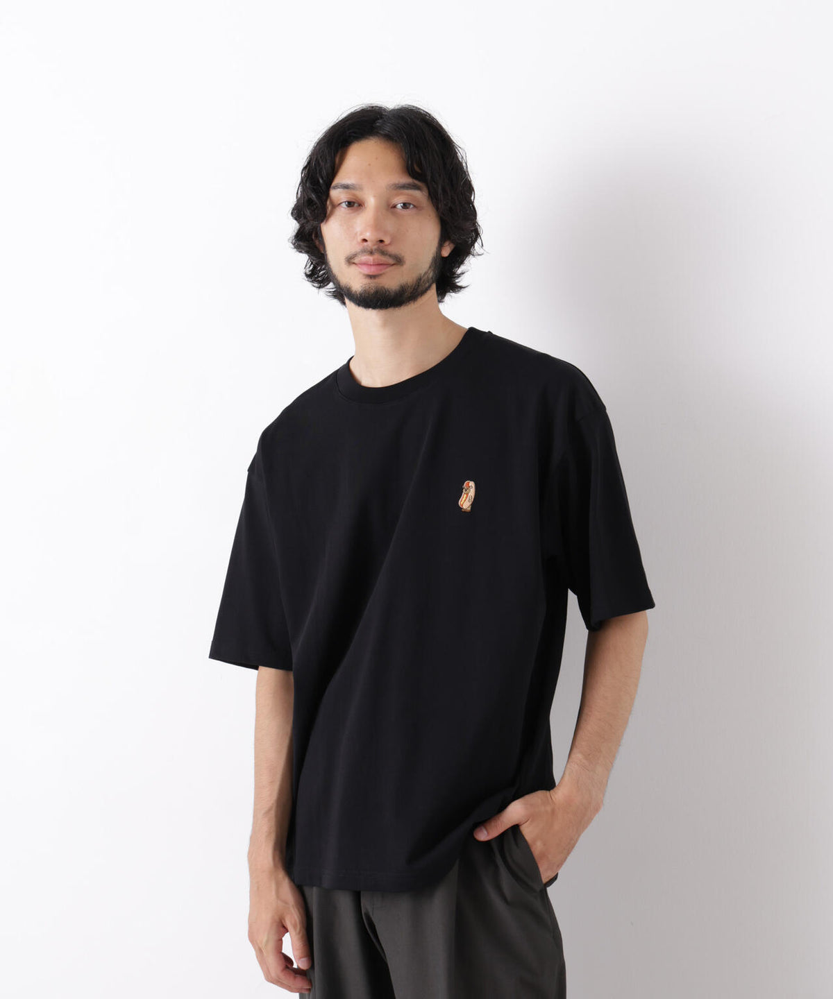 ナノベアTシャツ 半袖 フードスタンド
