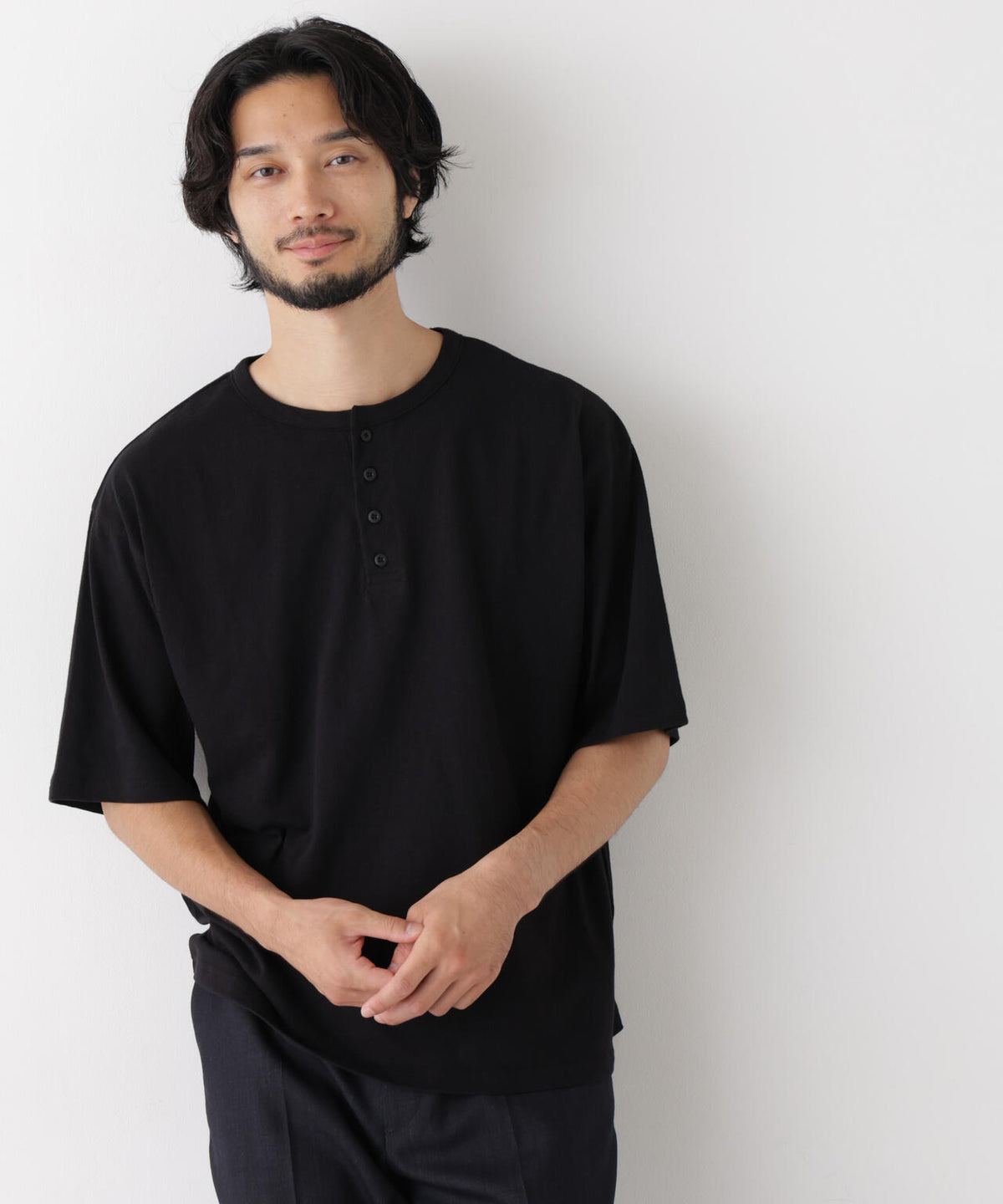 181cm B:75 W:73 H:90 着用サイズ:L