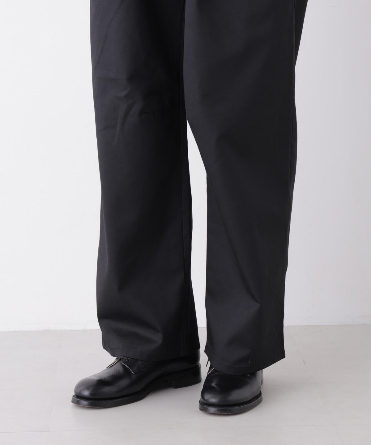 WEB限定/TCツイルワイドタックカーブパンツ