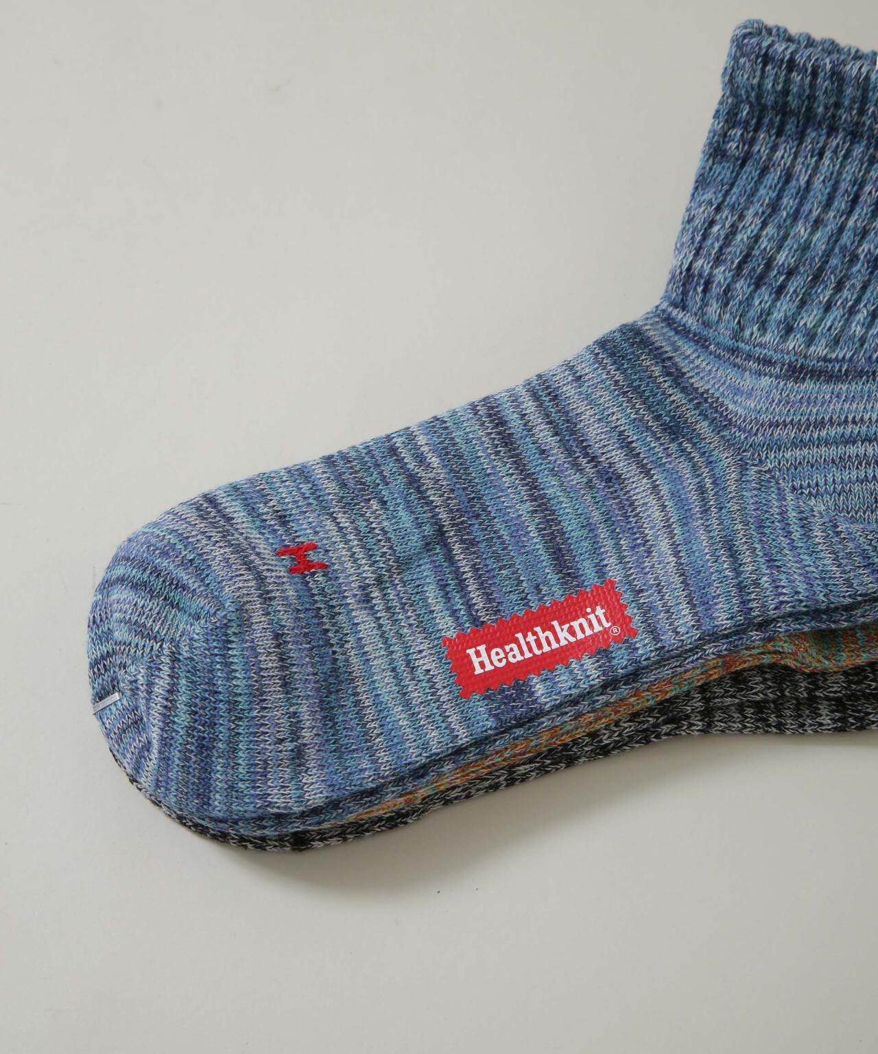 Healthknit/メランジカラーソックス 3足セット