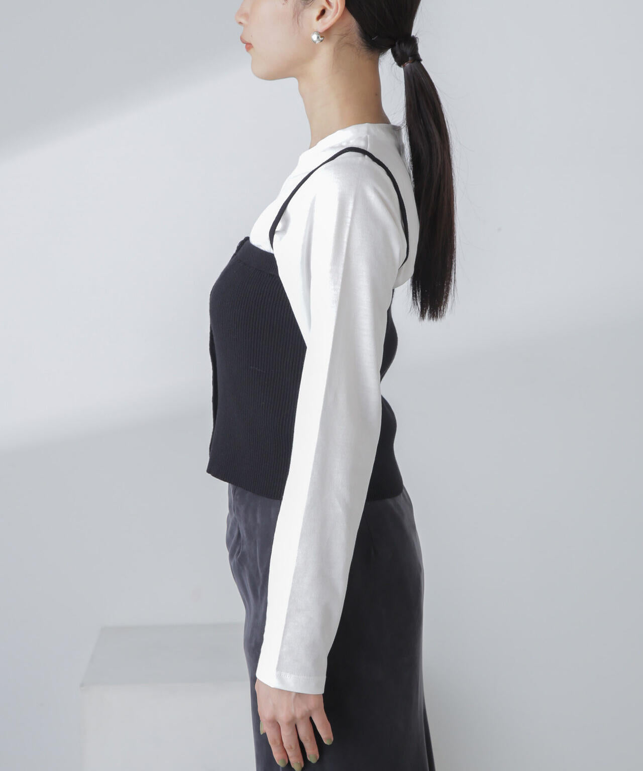 3WAYニットビスチェセットTee