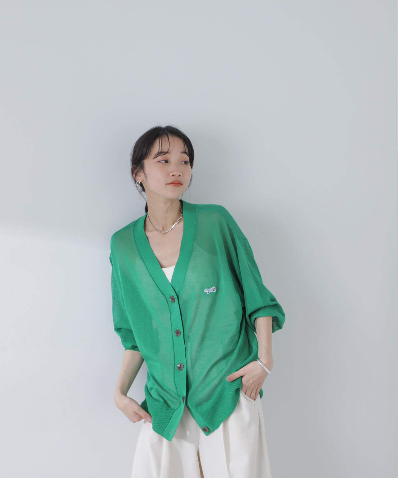 PENNEYS/PENNEYS別注TheFOXシアーカーディガン