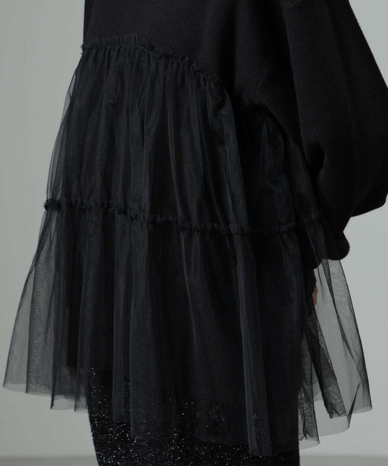 シアーチュールコンビニットプルオーバー